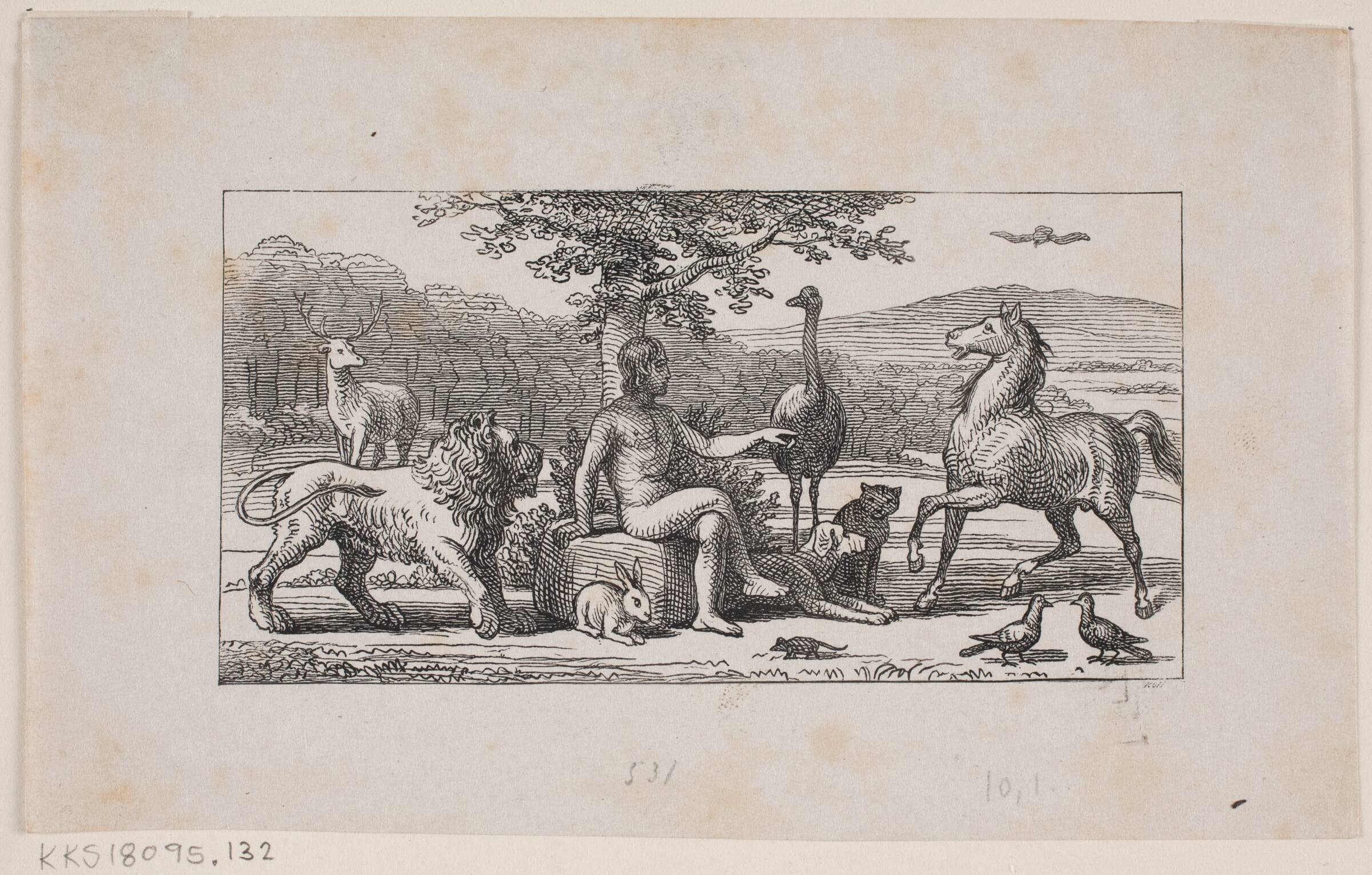 Prøvetryk til Chr. Winthers A.B.C., H.P. Hansen, 1863