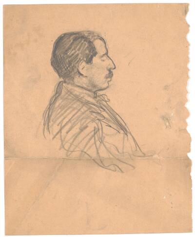 Portræt af Ernst Goldschmidt