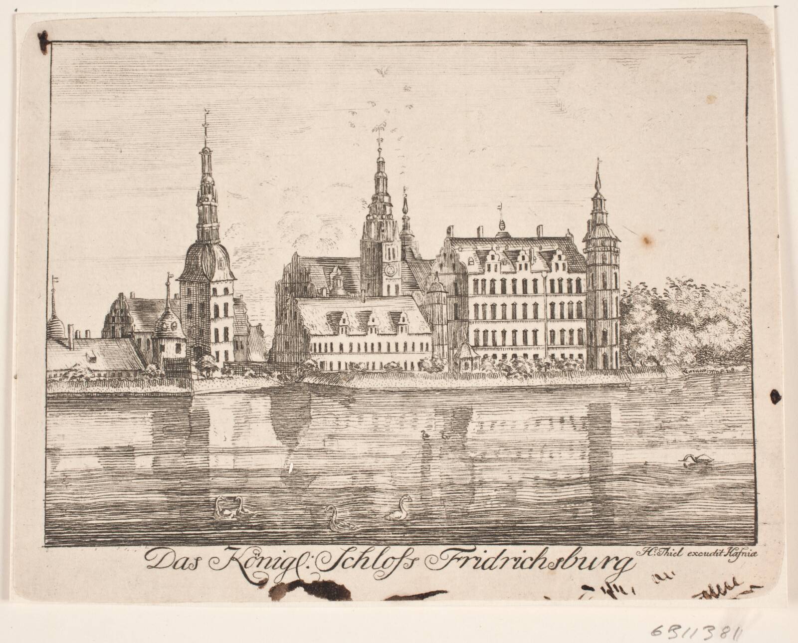 Frederiksborg Slot, Ubekendt, 1735-1750