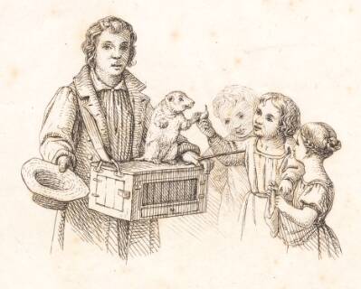 Illustration til "Halvhundrede Fabler for Børn" af Hey