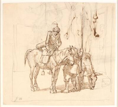 Don Quixote stiger til hest