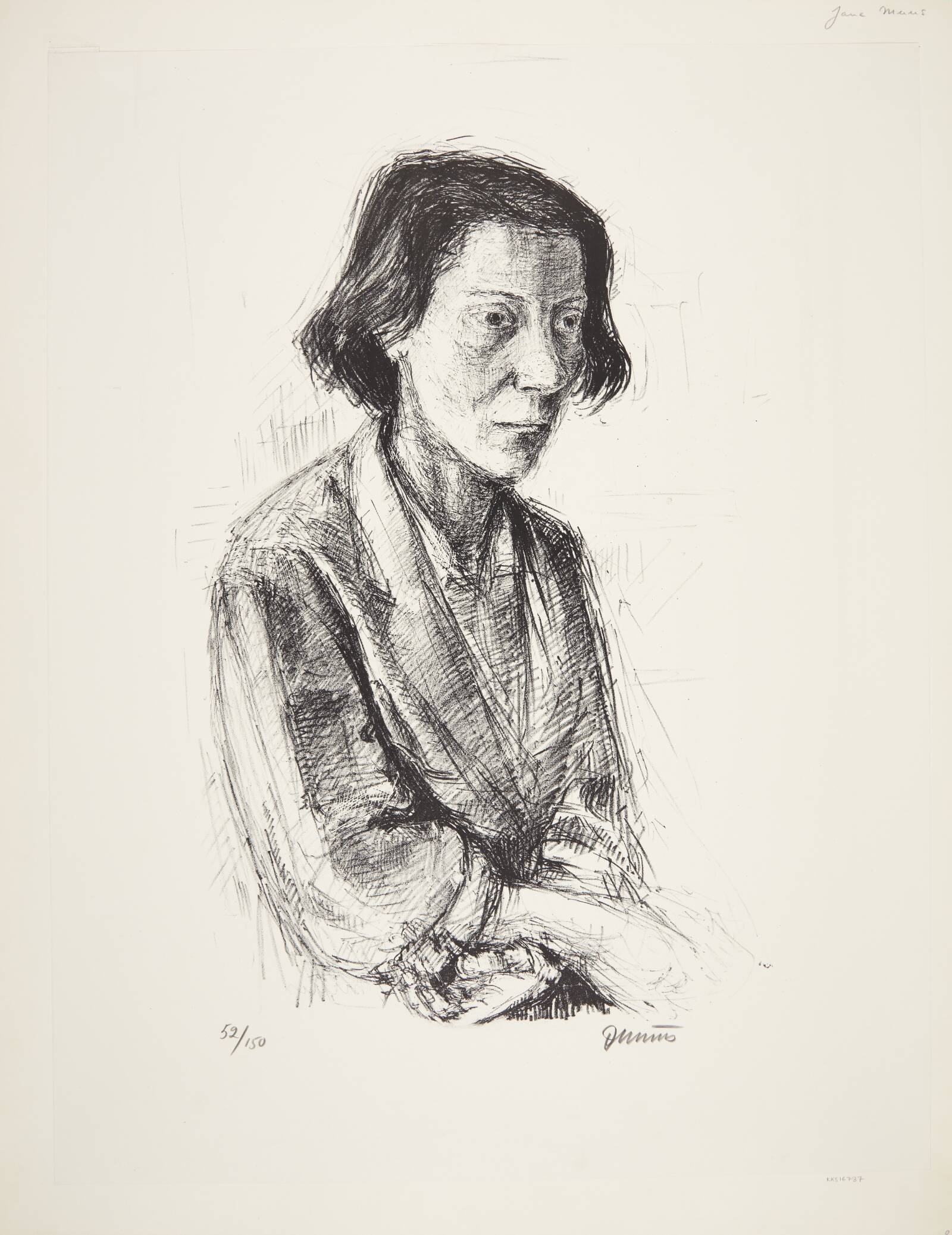 Omfavnelse, Jane Muus, 1945