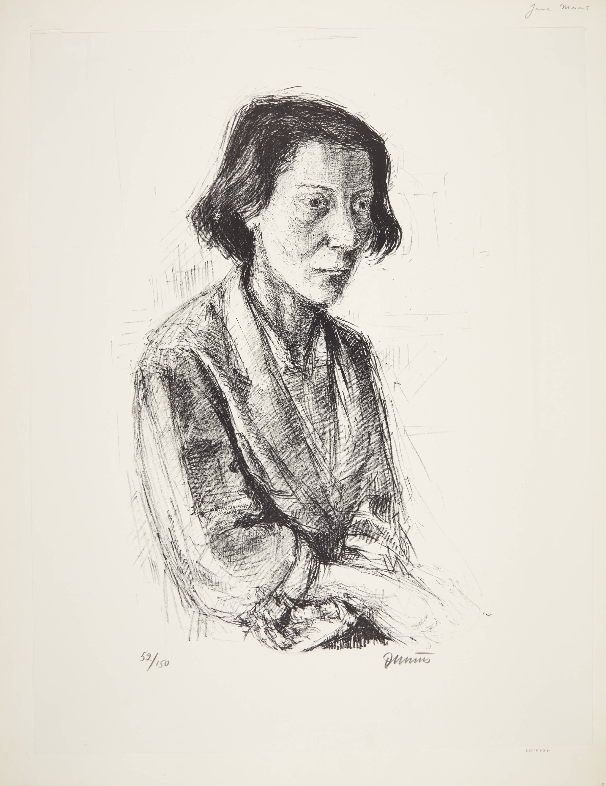 Omfavnelse, Jane Muus, 1945