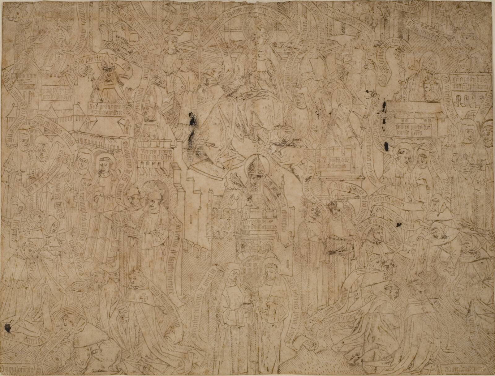 Augustiner korherrenes stamtræ, Ubekendt, 1460-1480
