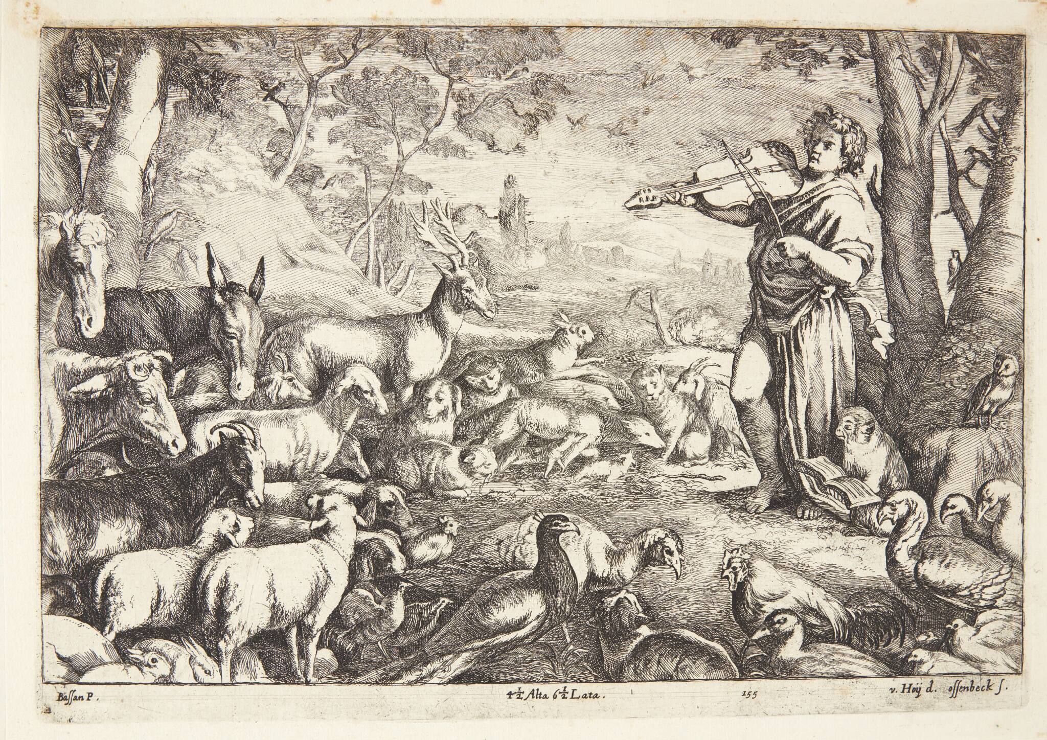 Orfeus tæmmer de vilde dyr