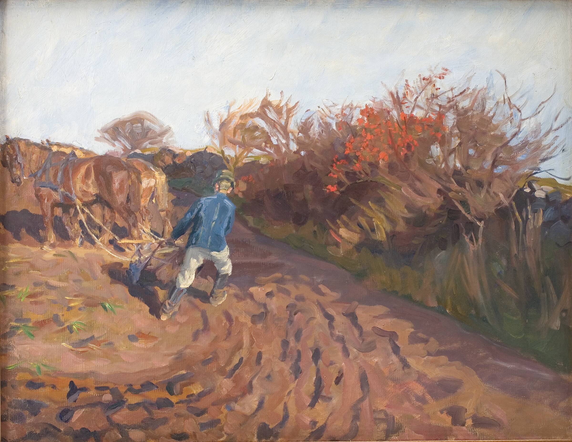 Pløjemanden vender, Peter Hansen, 1898-1902