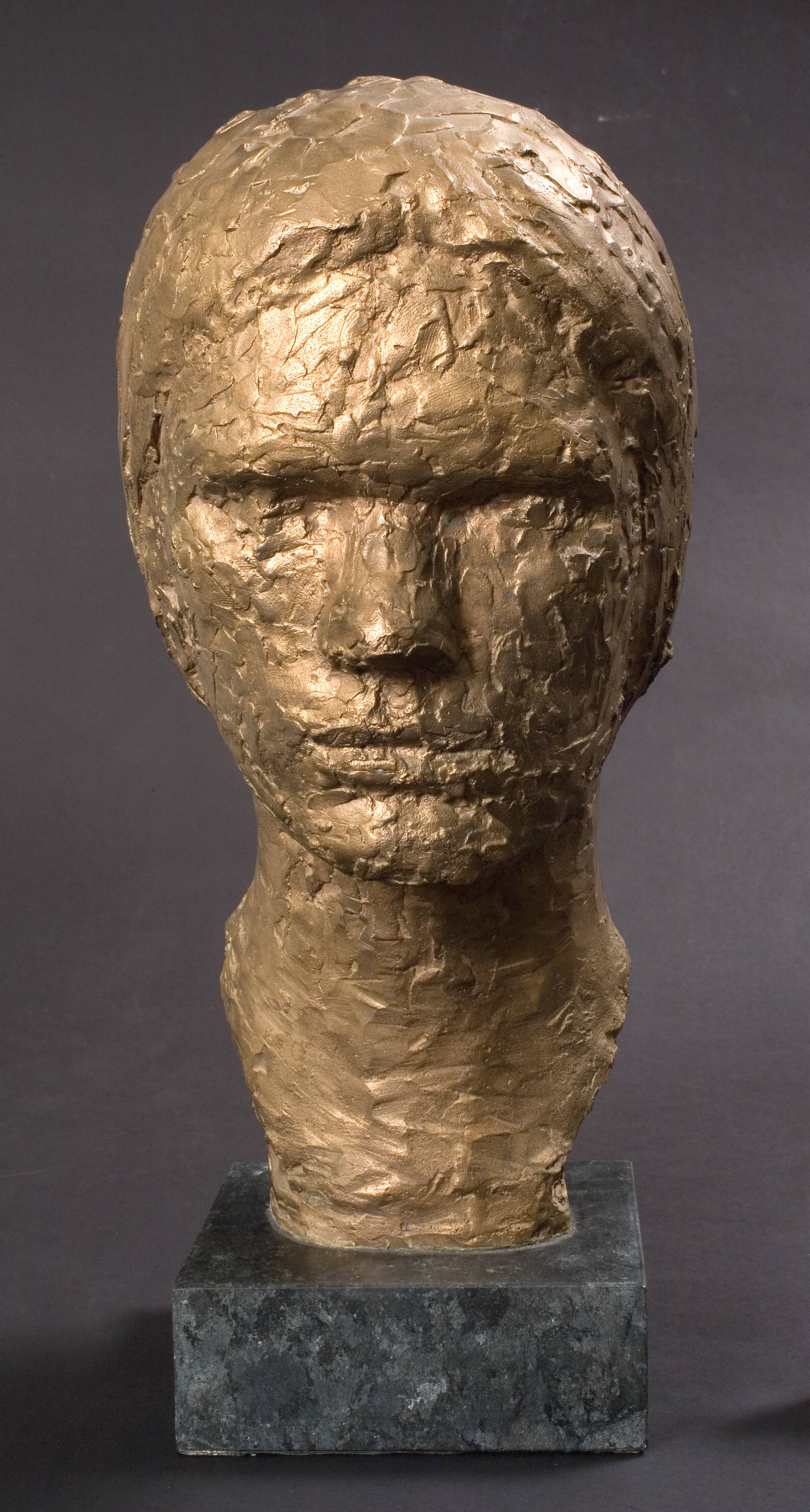 Portræthoved, Agnete Madsen, 1974