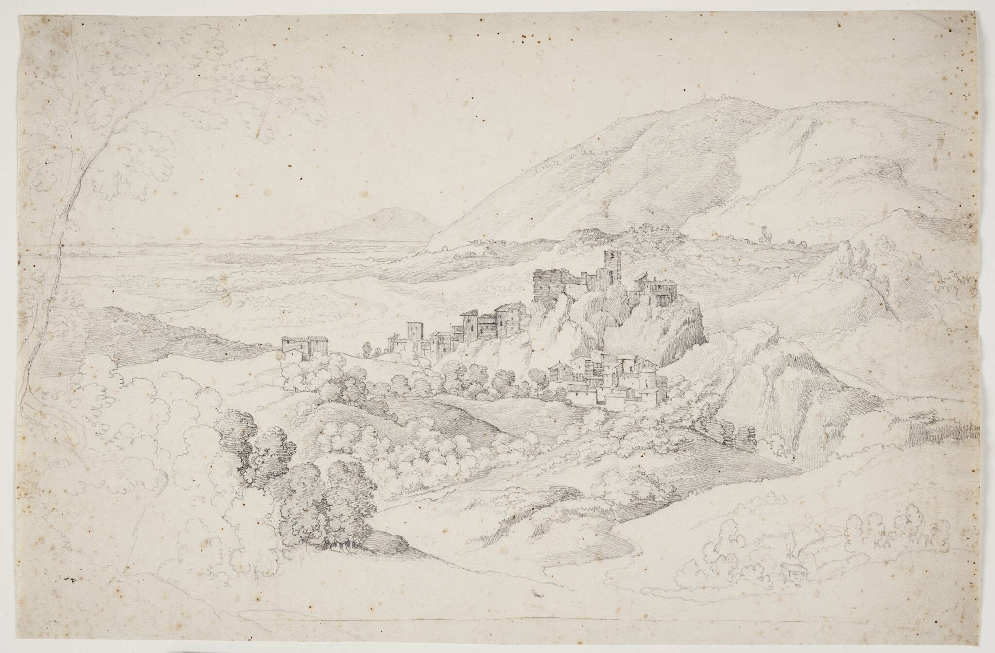 Olevano Romano. Sabinerbjergene