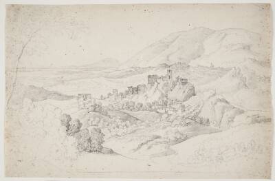 Olevano Romano. Sabinerbjergene
