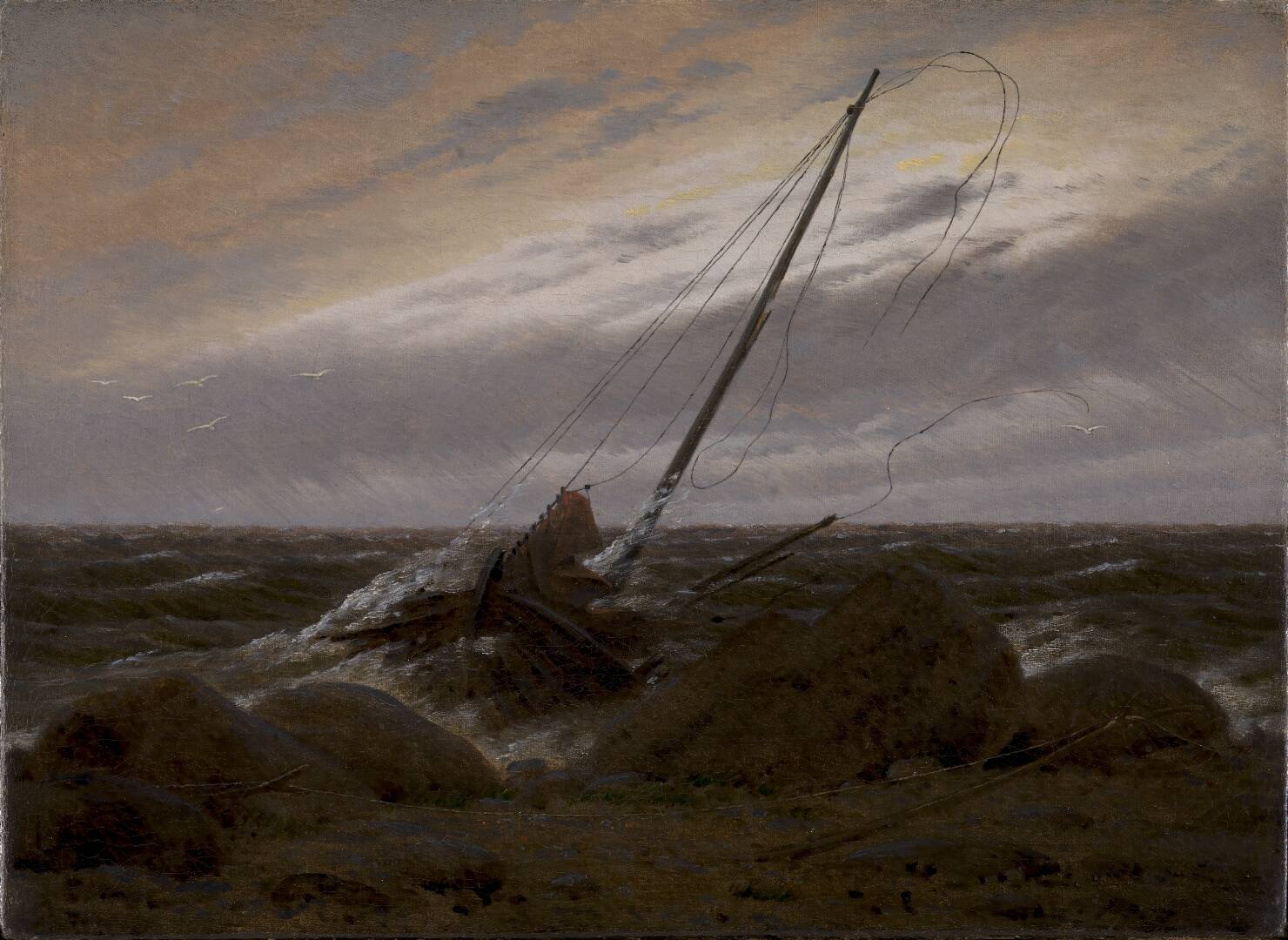 After the Storm, by Caspar David Friedrich, 1817