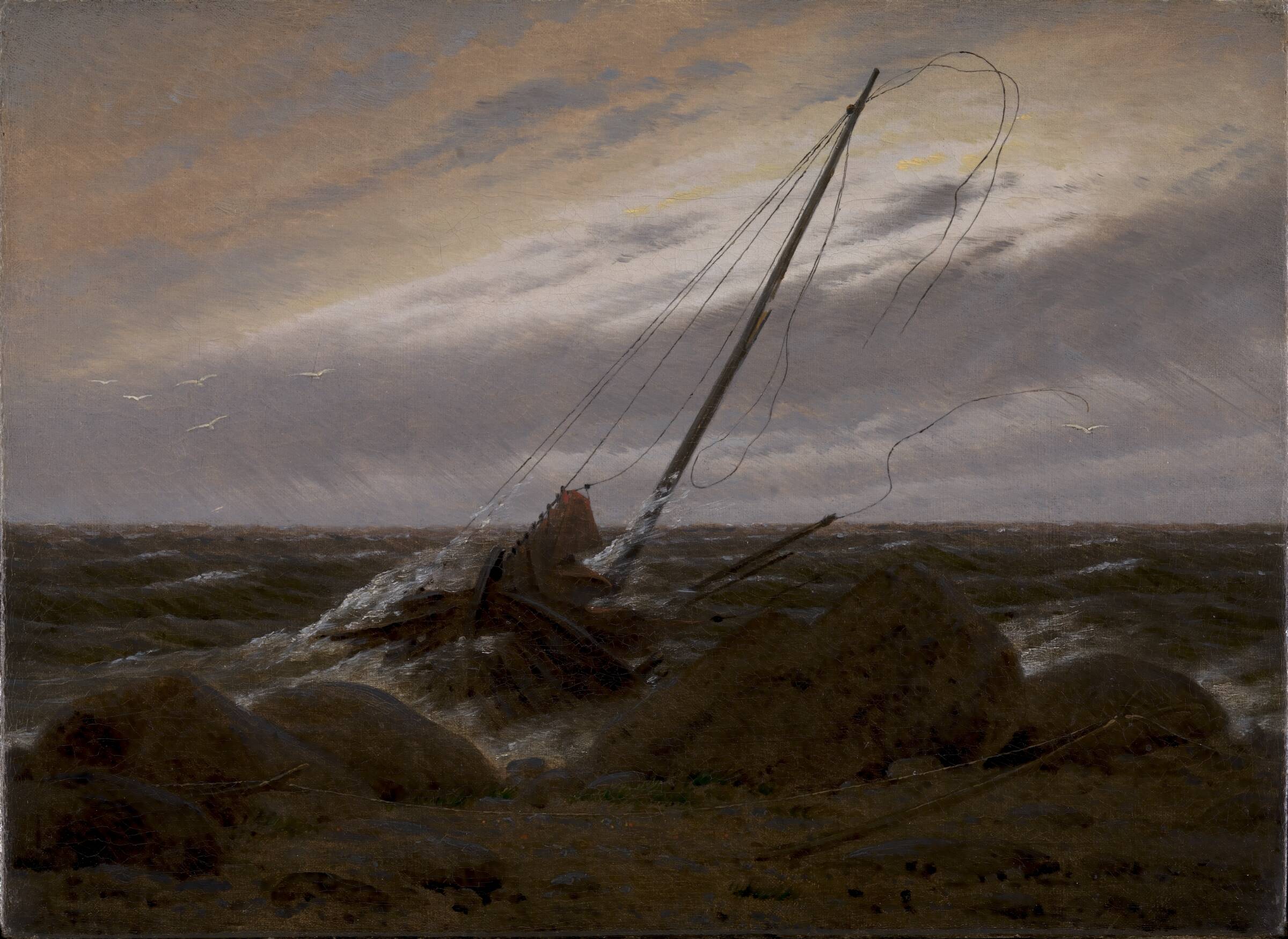 Efter stormen, Caspar David Friedrich, 1817