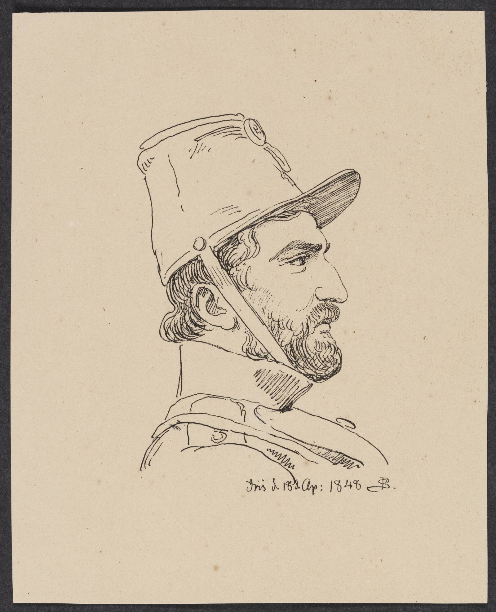 Carlo Dalgas, P.C. Skovgaard, 1848