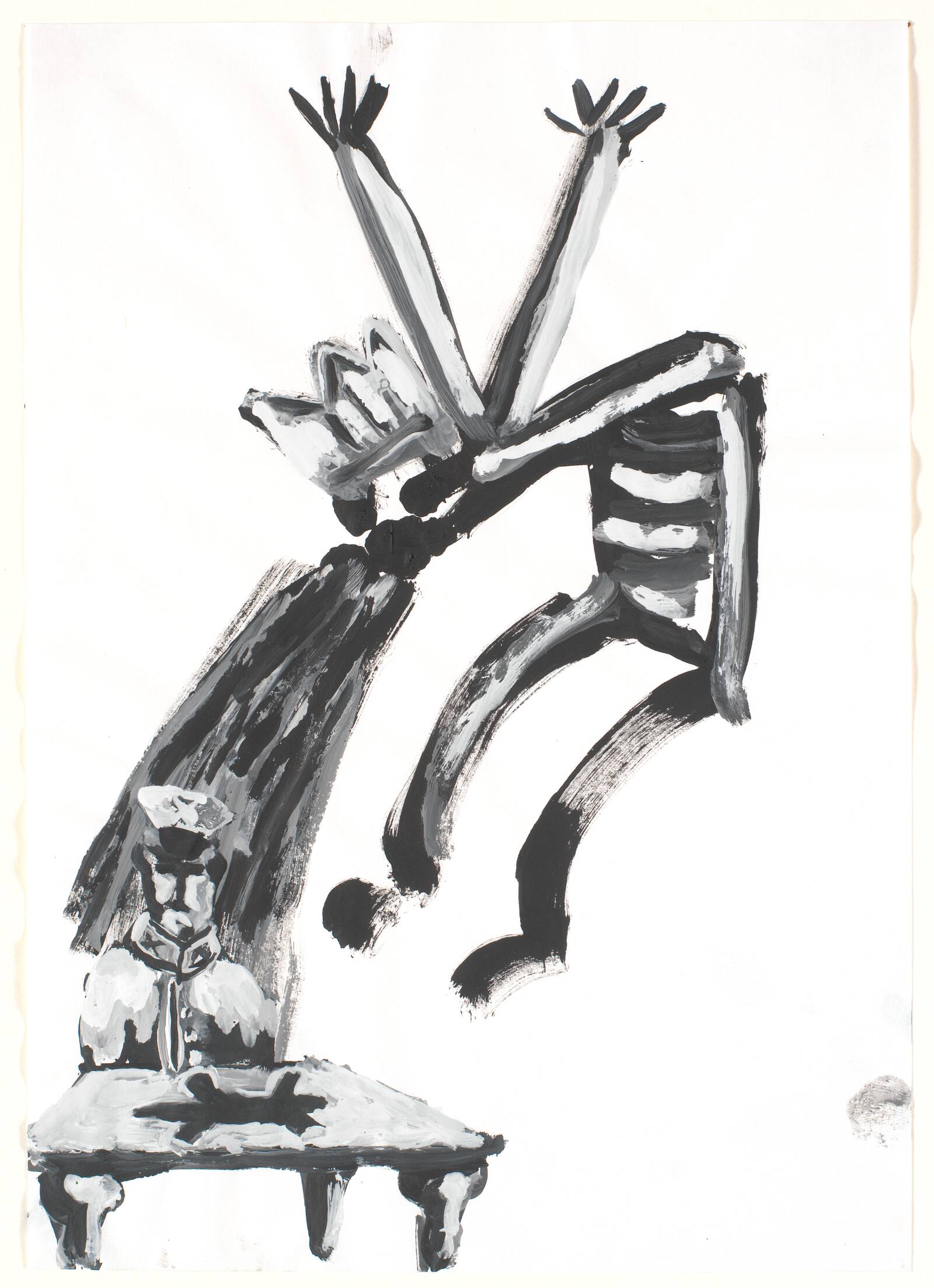 Tegning, Lars Nørgård, 1983