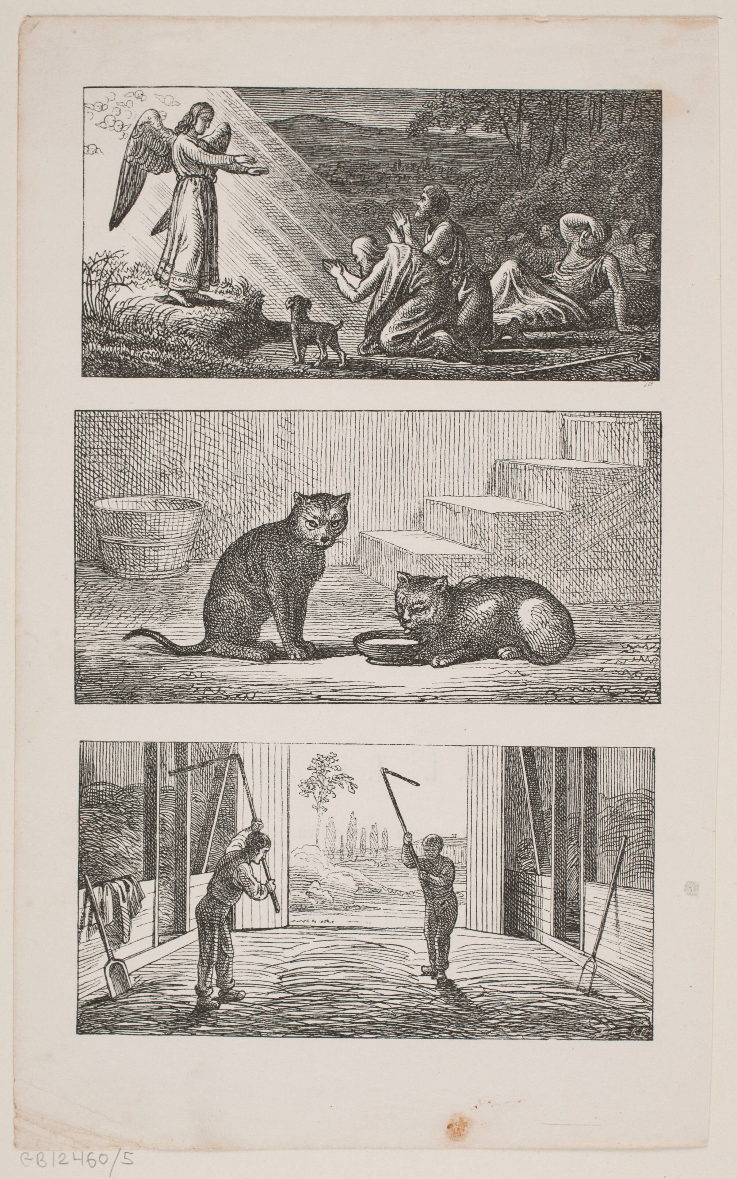 Illustration til Chr. Winthers A.B.C., H.P. Hansen, 1863