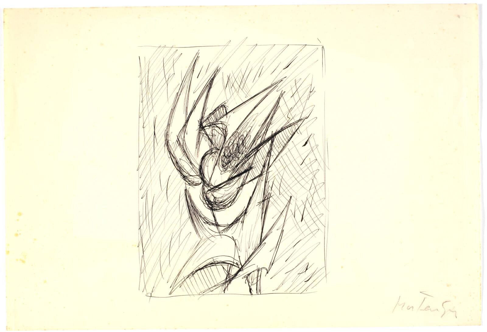 Botanisk figuration, Richard Mortensen, 1936-1938