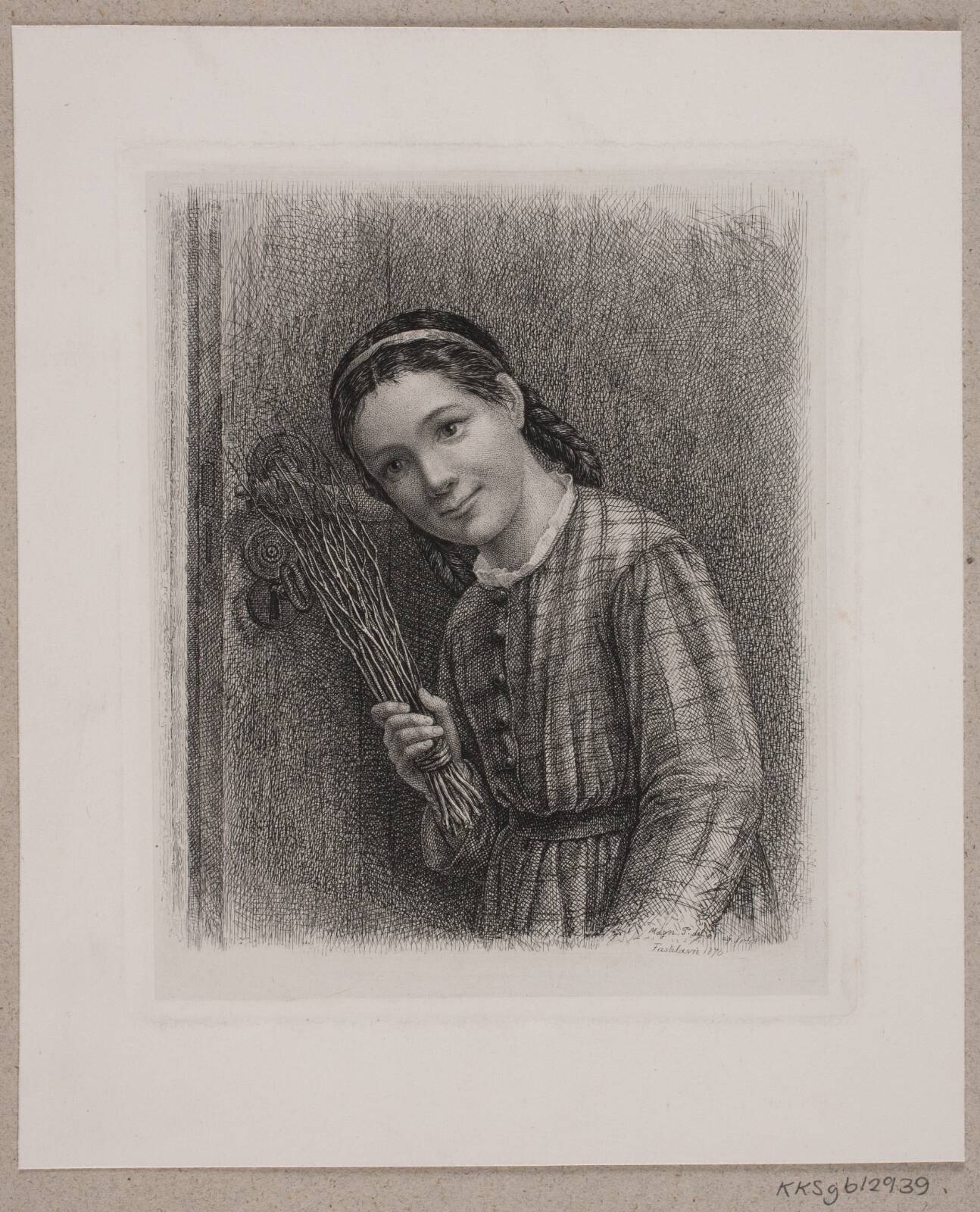 Fastelavn, by Julius Magnus-Petersen, 1870