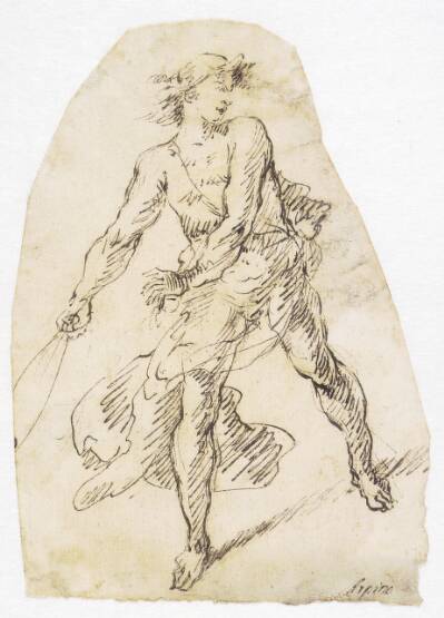 David med slyngen
