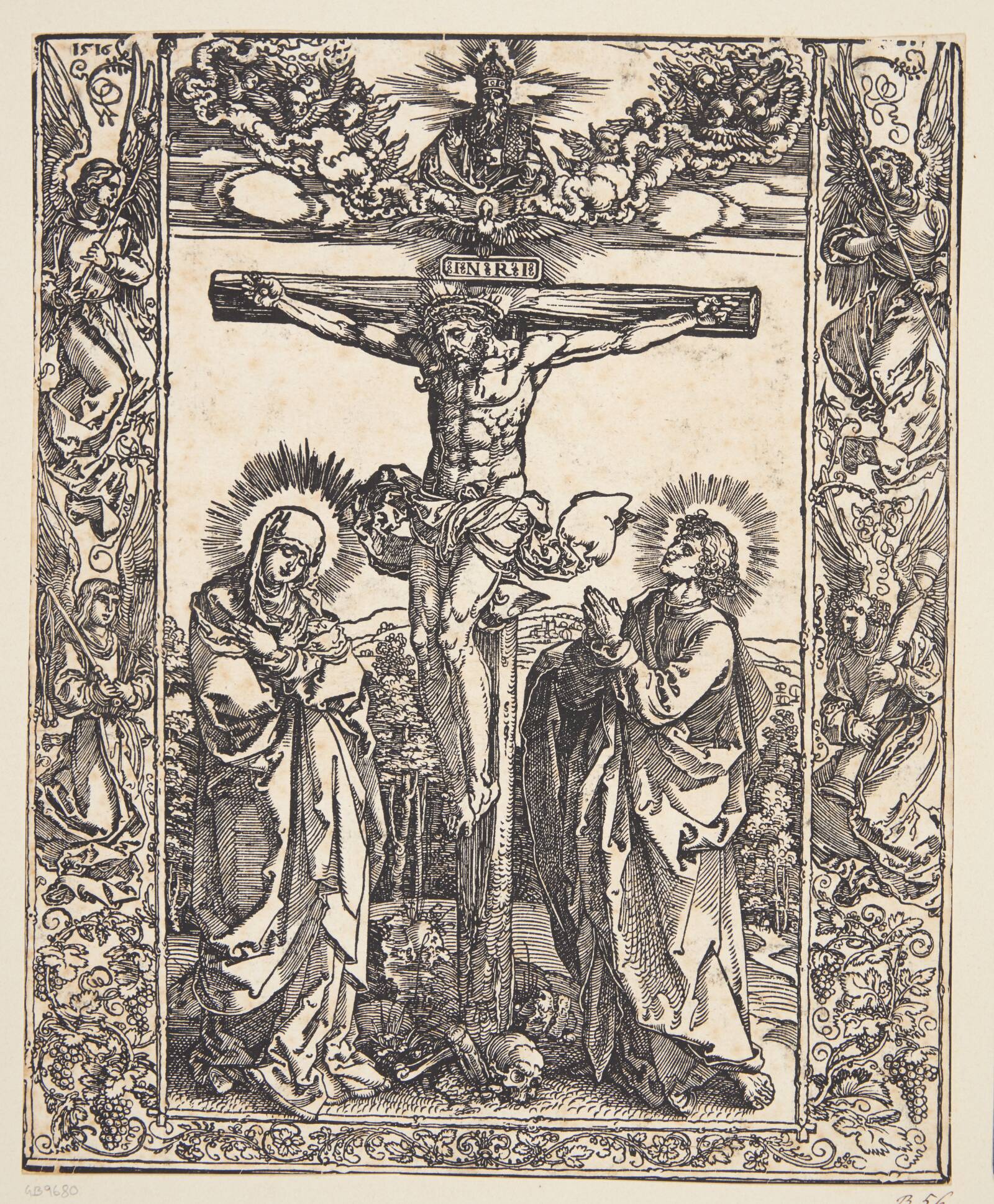 Korsfæstelsen, Albrecht Dürer, 1516