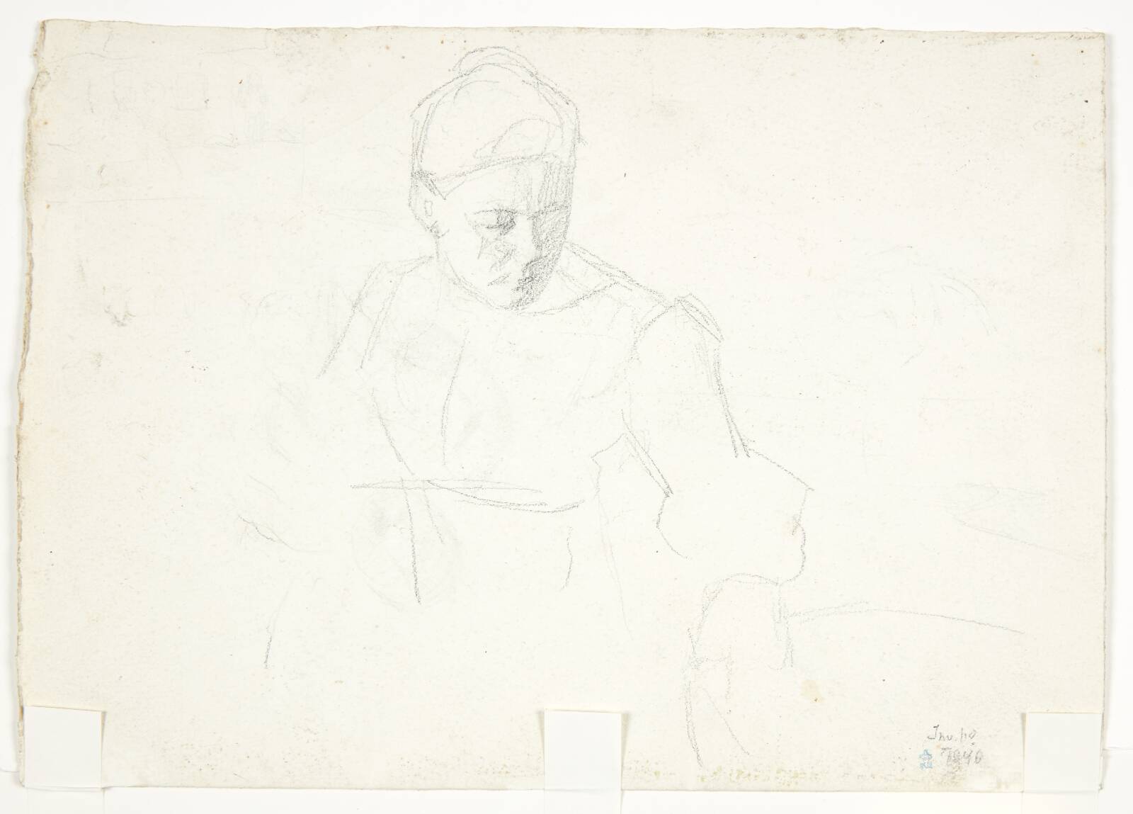 Kvindefigur, Peter Hansen, 1868-1928