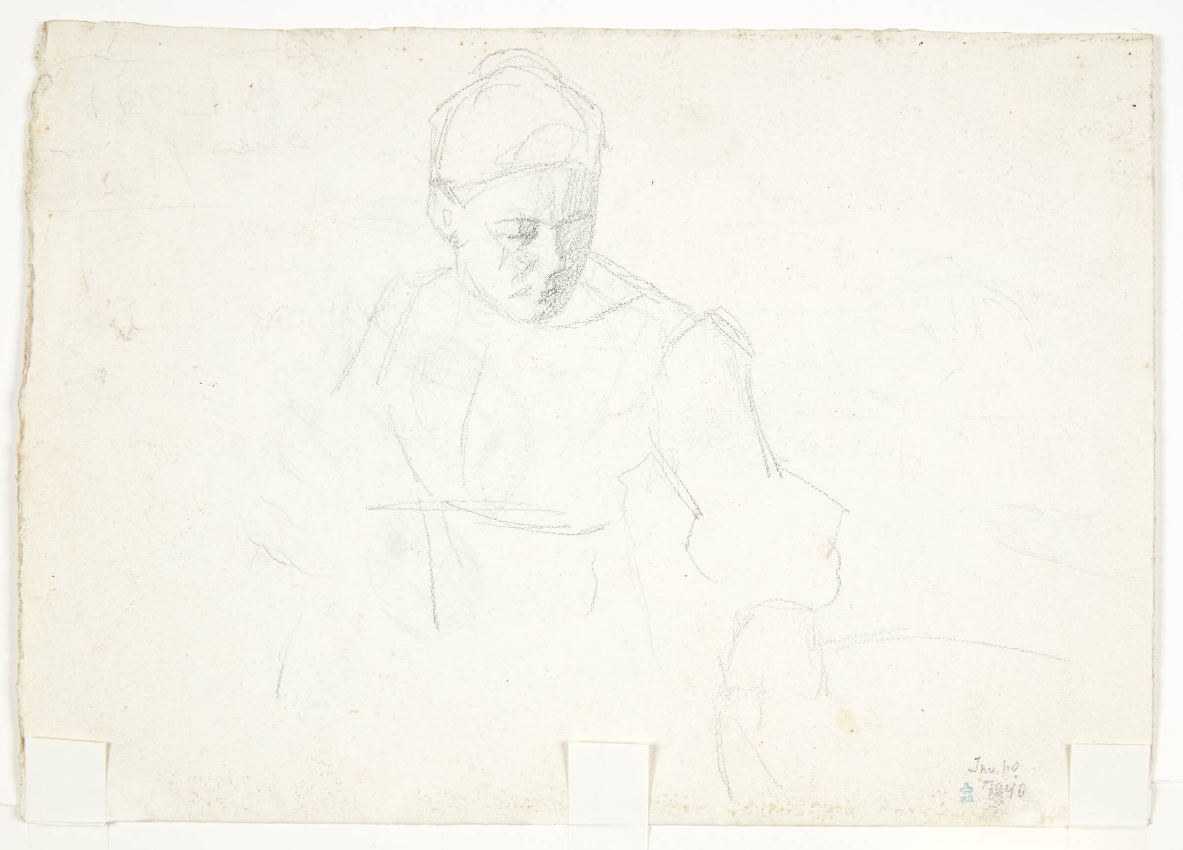 Kvindefigur, Peter Hansen, 1868-1928
