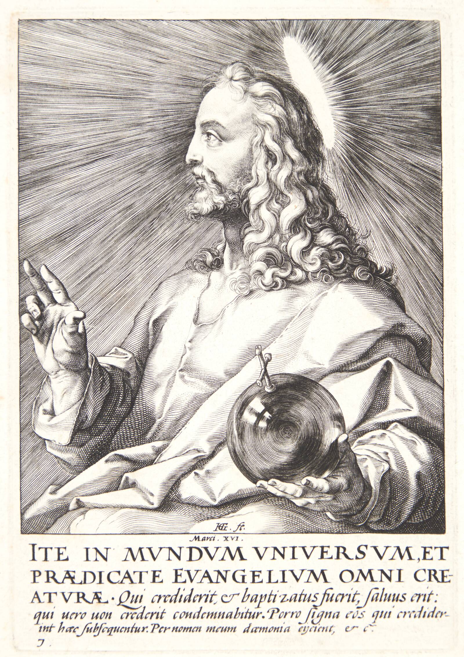 Kristus, Hendrick Goltzius, 1589