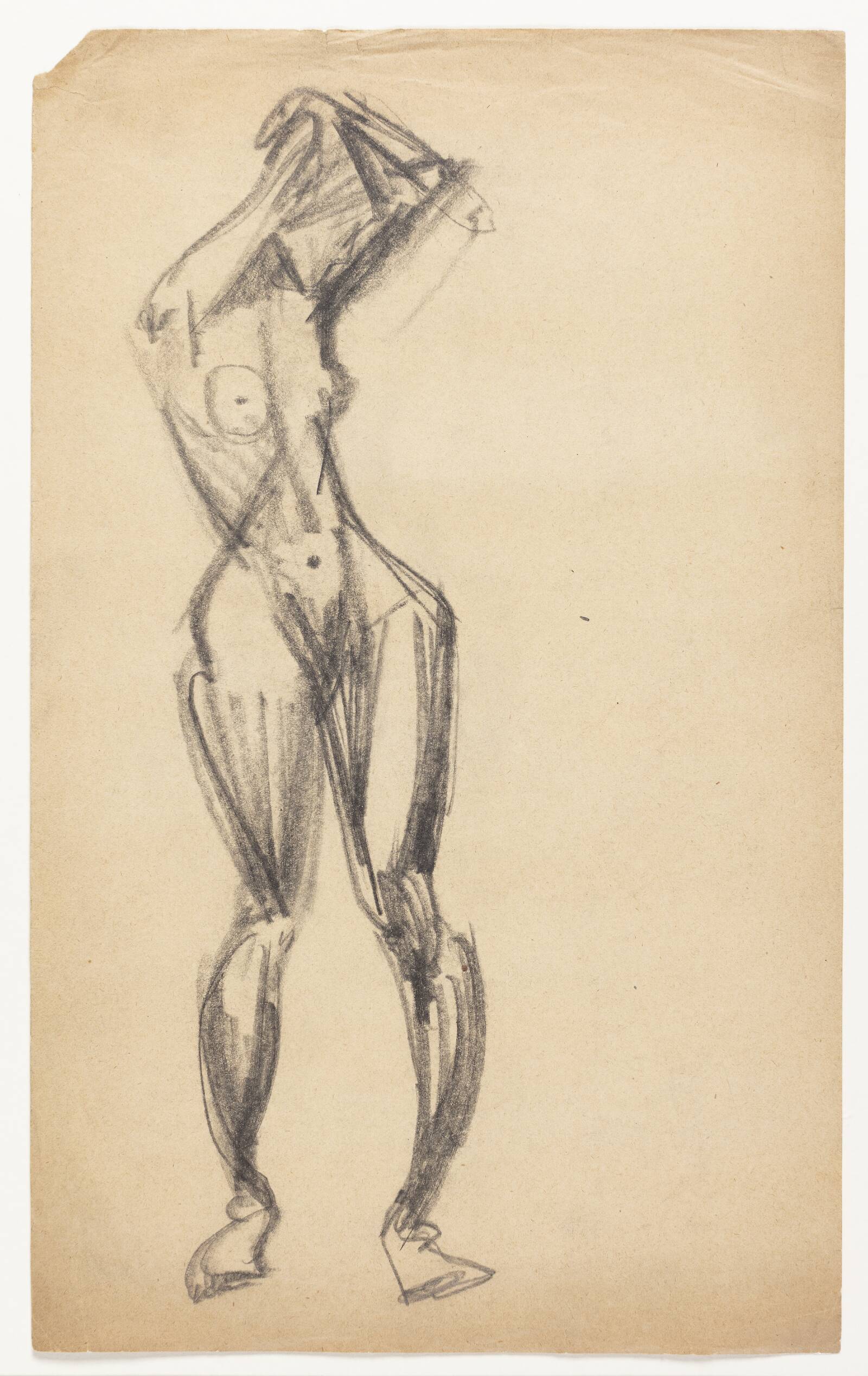 Modelstudie, Astrid Holm, 1876-1937