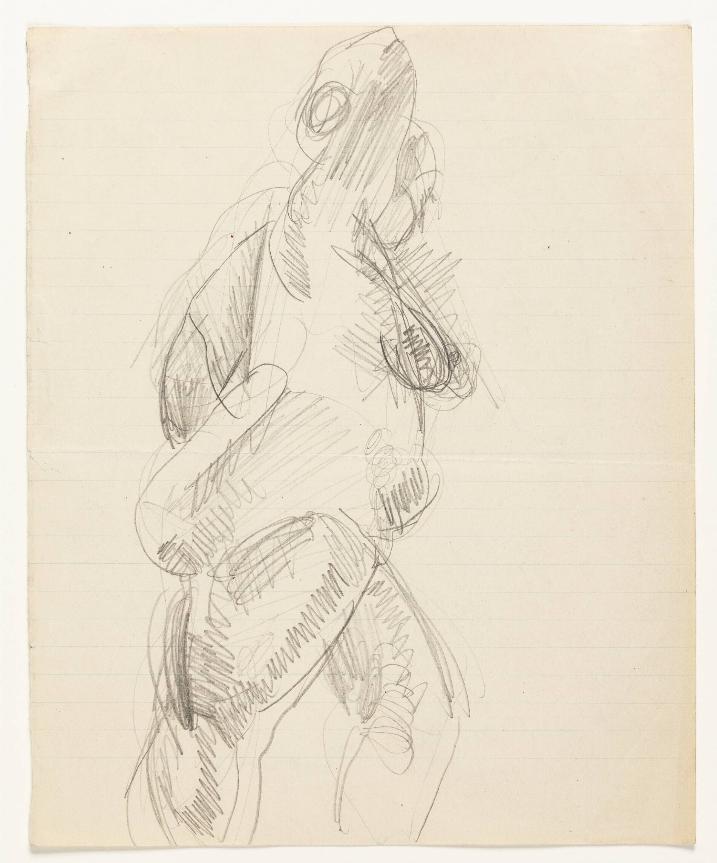 Modelstudie, Astrid Holm, 1876-1937