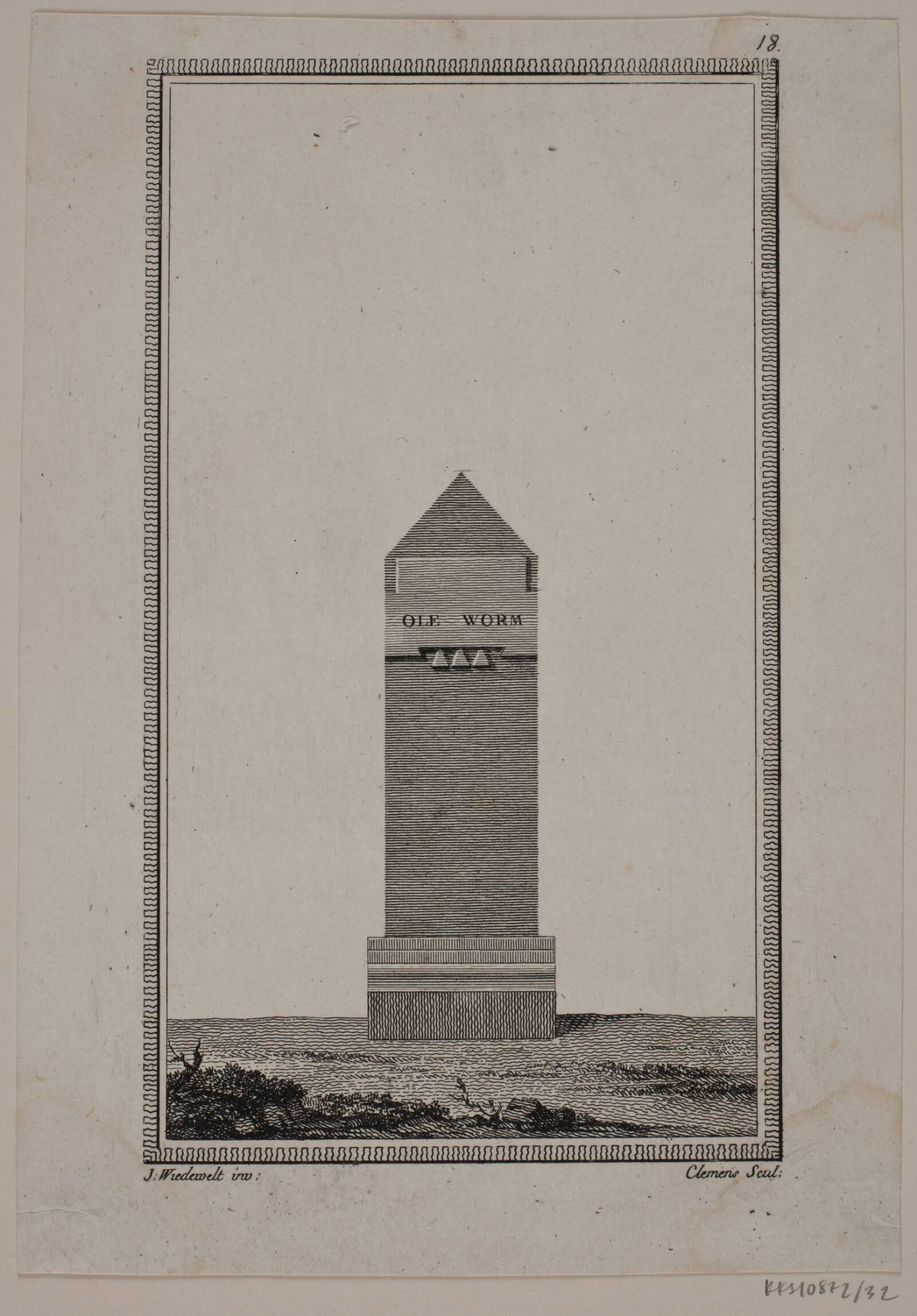Ole Worm, J.F. Clemens, 1779-1781