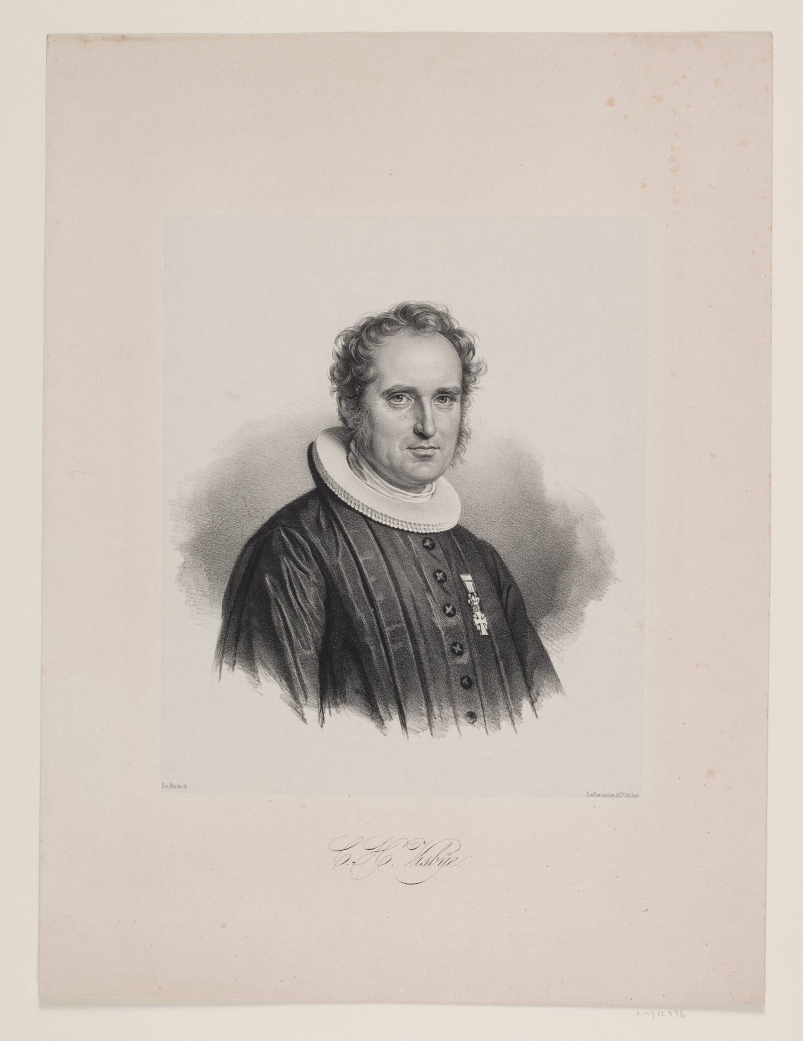 Carl Holger Visby, Emil Ditlev Bærentzen, 1844