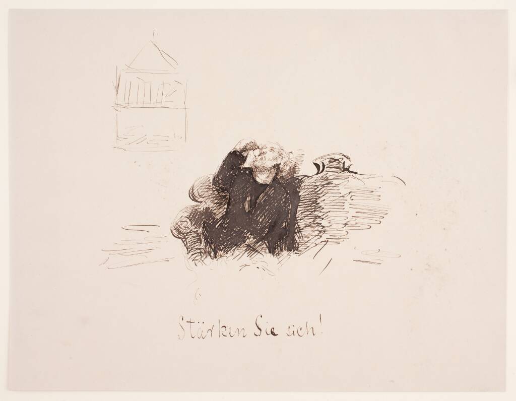 "Weg der Befleckung" - "Stärken Sie sich!", Max Klinger, 1857-1920