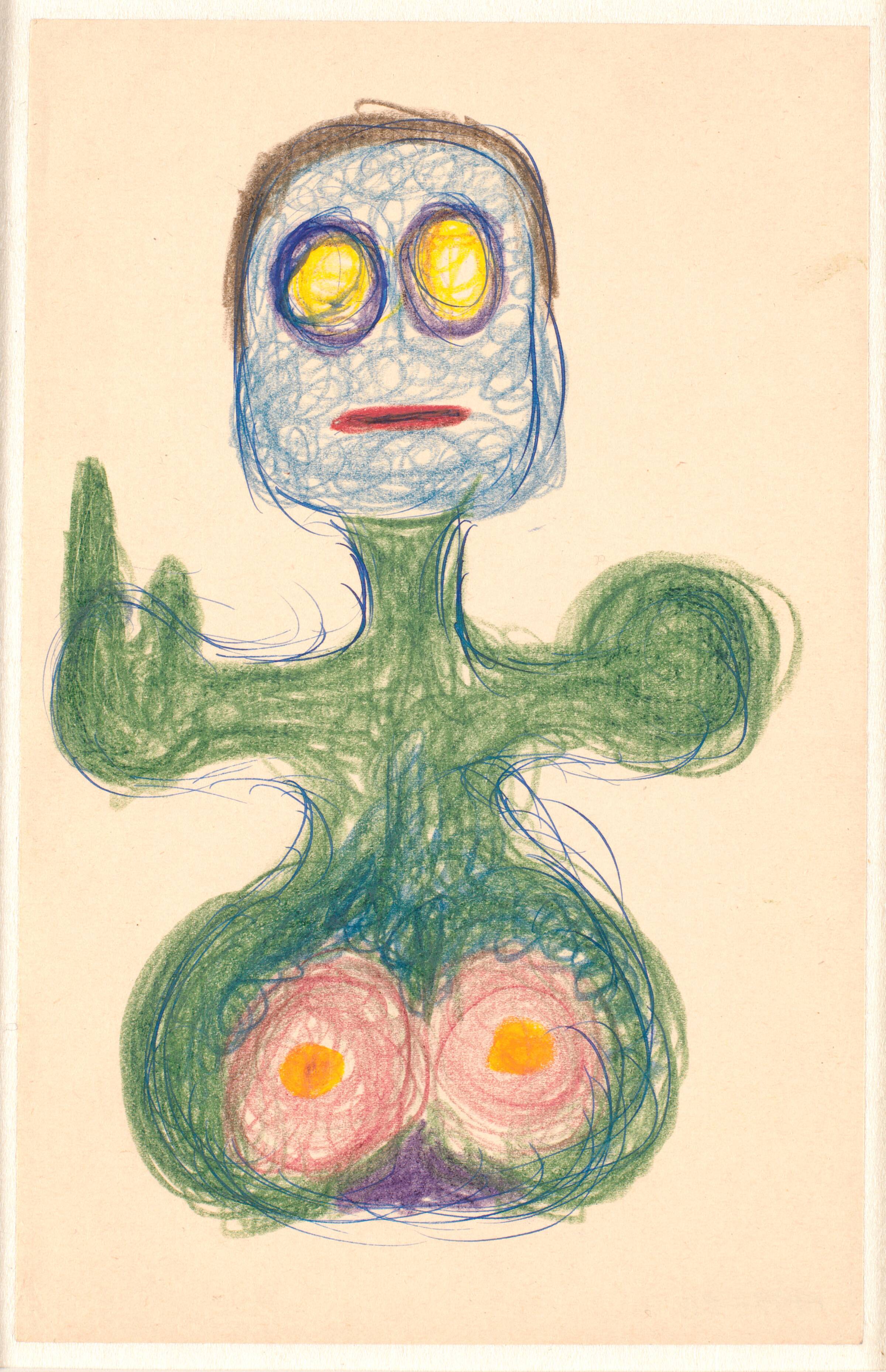 Antropomorf figur, Sonja Ferlov Mancoba, 1930-1950