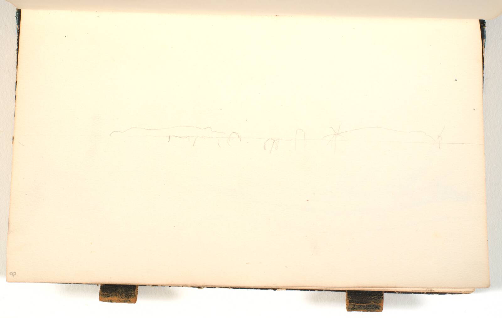 Rids af et landskab (?), P.C. Skovgaard, 1868
