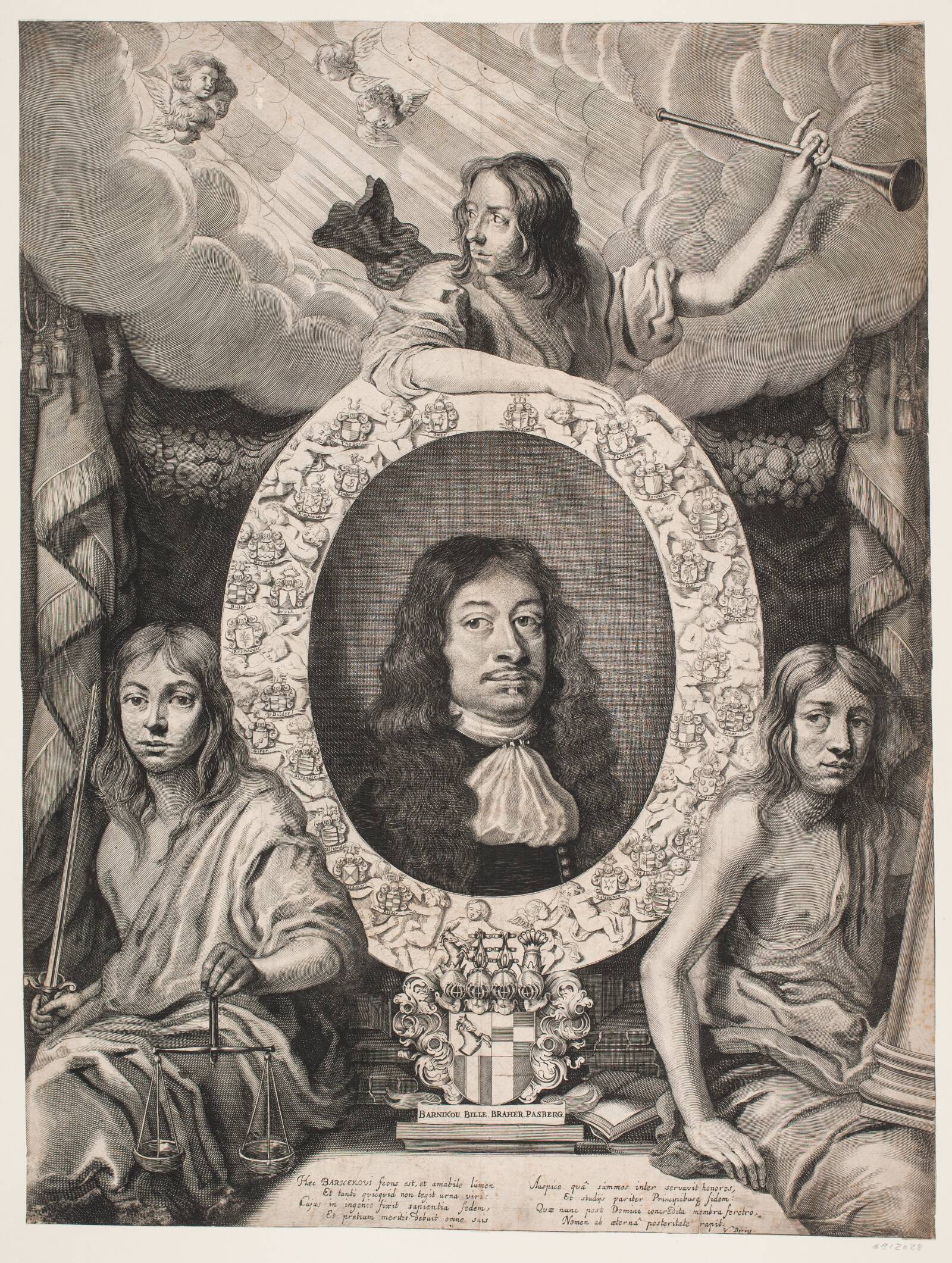 Christen Barnekow, Albert Haelwegh, 1665-1669