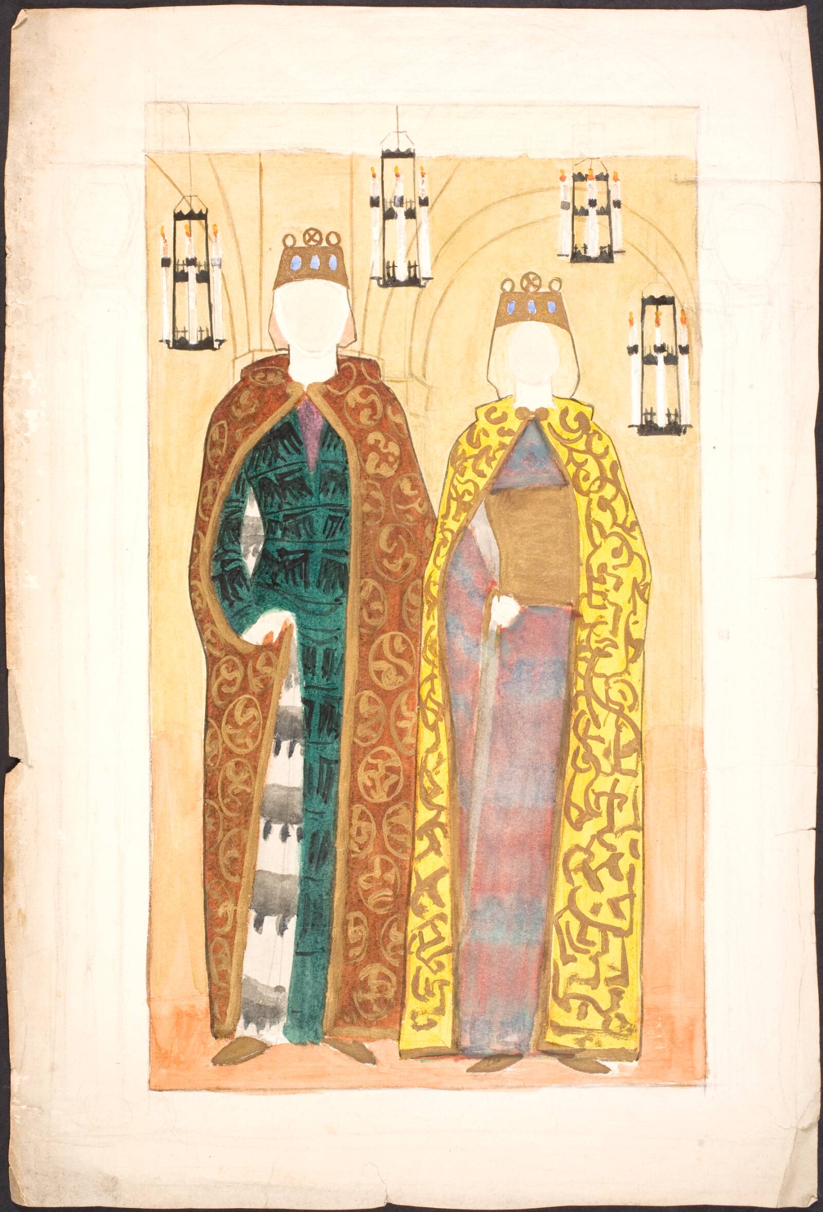 Udkast til Hr. Ebbes Døtre, Agnes Slott-Møller, 1898-1899