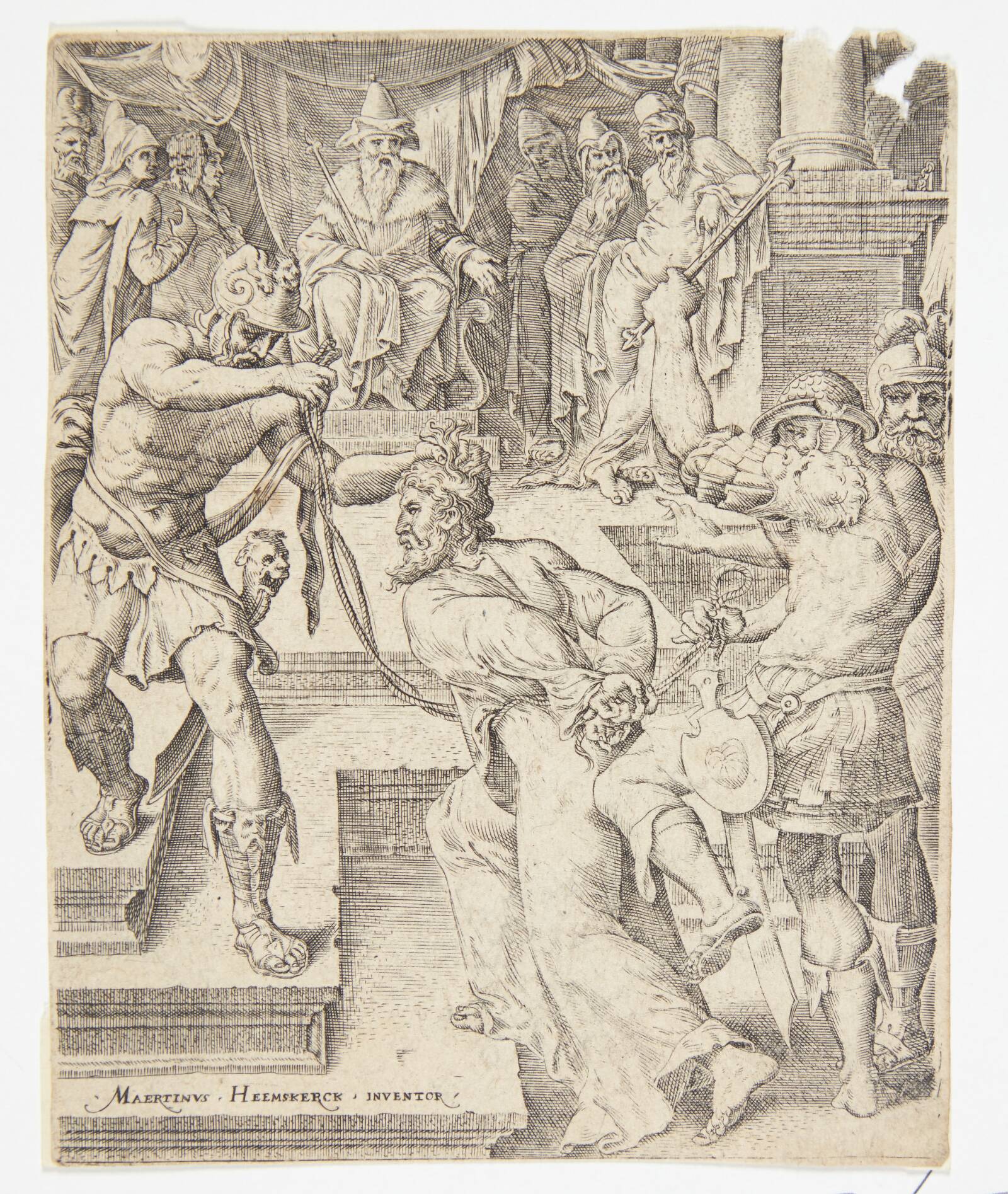 Jesus for Kajfas, Ubekendt, 1568