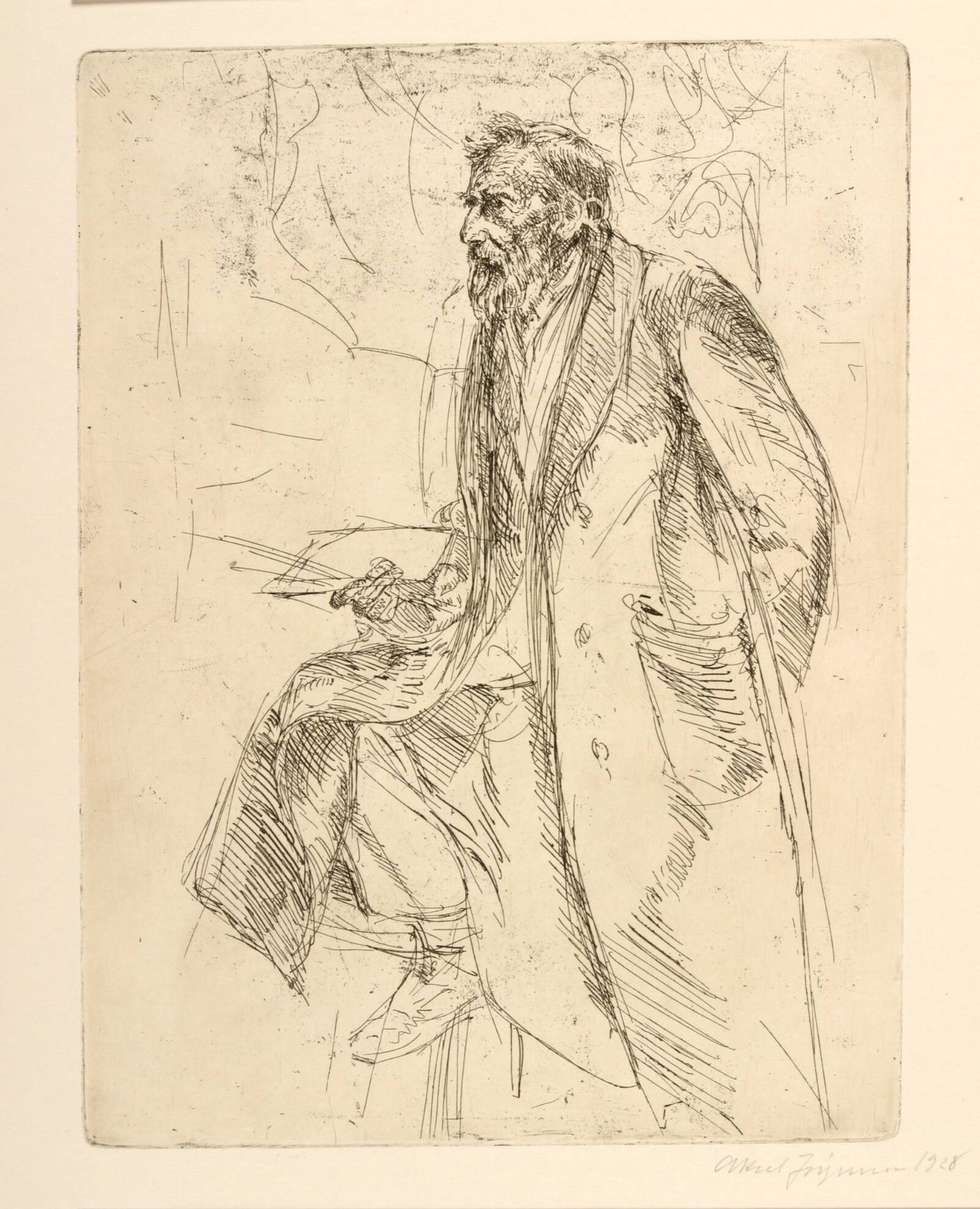 Joakim Skovgaard, Aksel Jørgensen, 1928