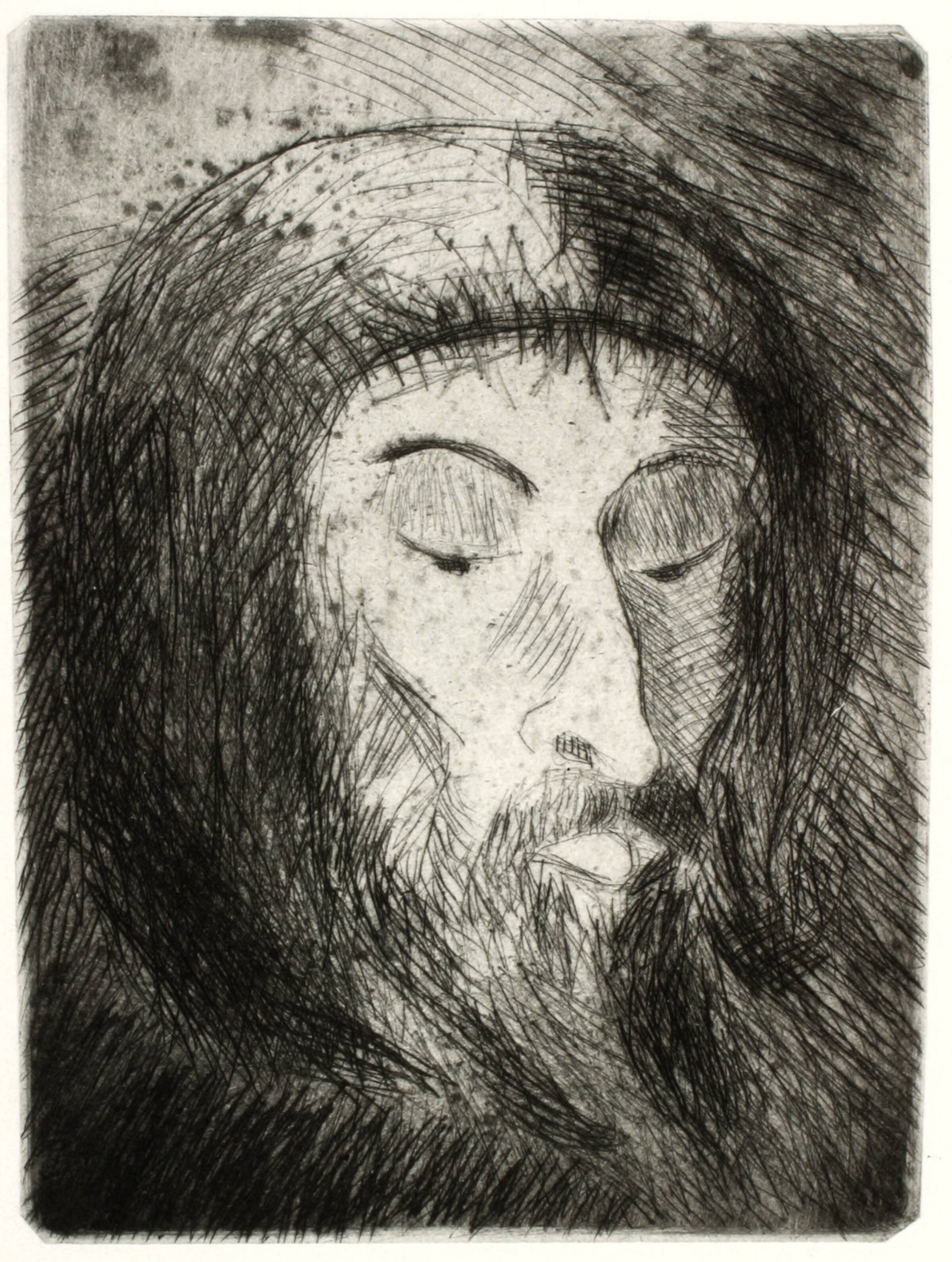 Skægget mandshoved, Kaj Ejstrup, 1930-1933