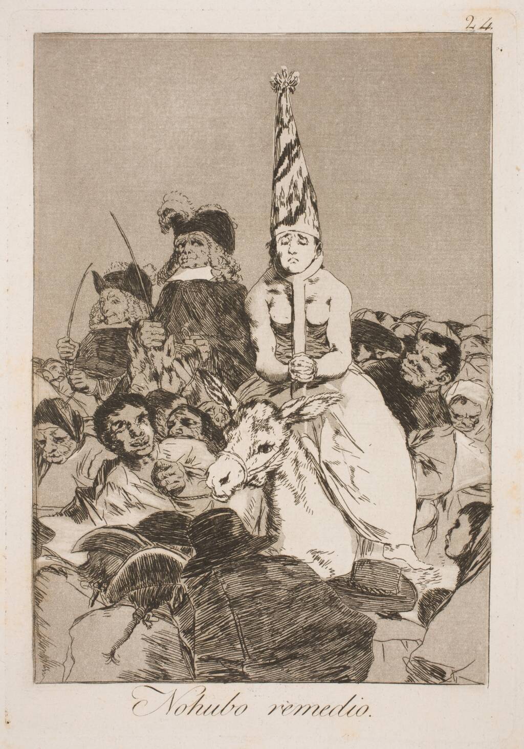 Det nytter ikke, Francisco de Goya, 1797-1798