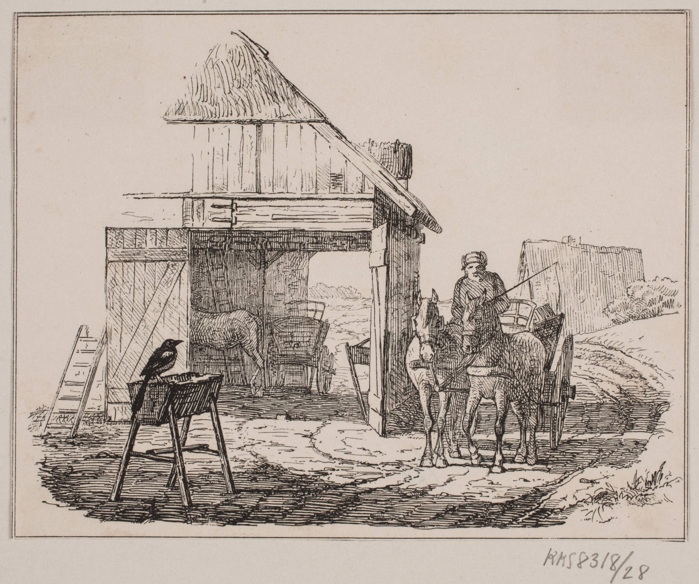 Skaden, Adolph Kittendorff, 1845