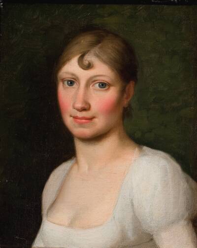 Christine Rebekka Eckersberg, f. Hyssing, kunstnerens første hustru