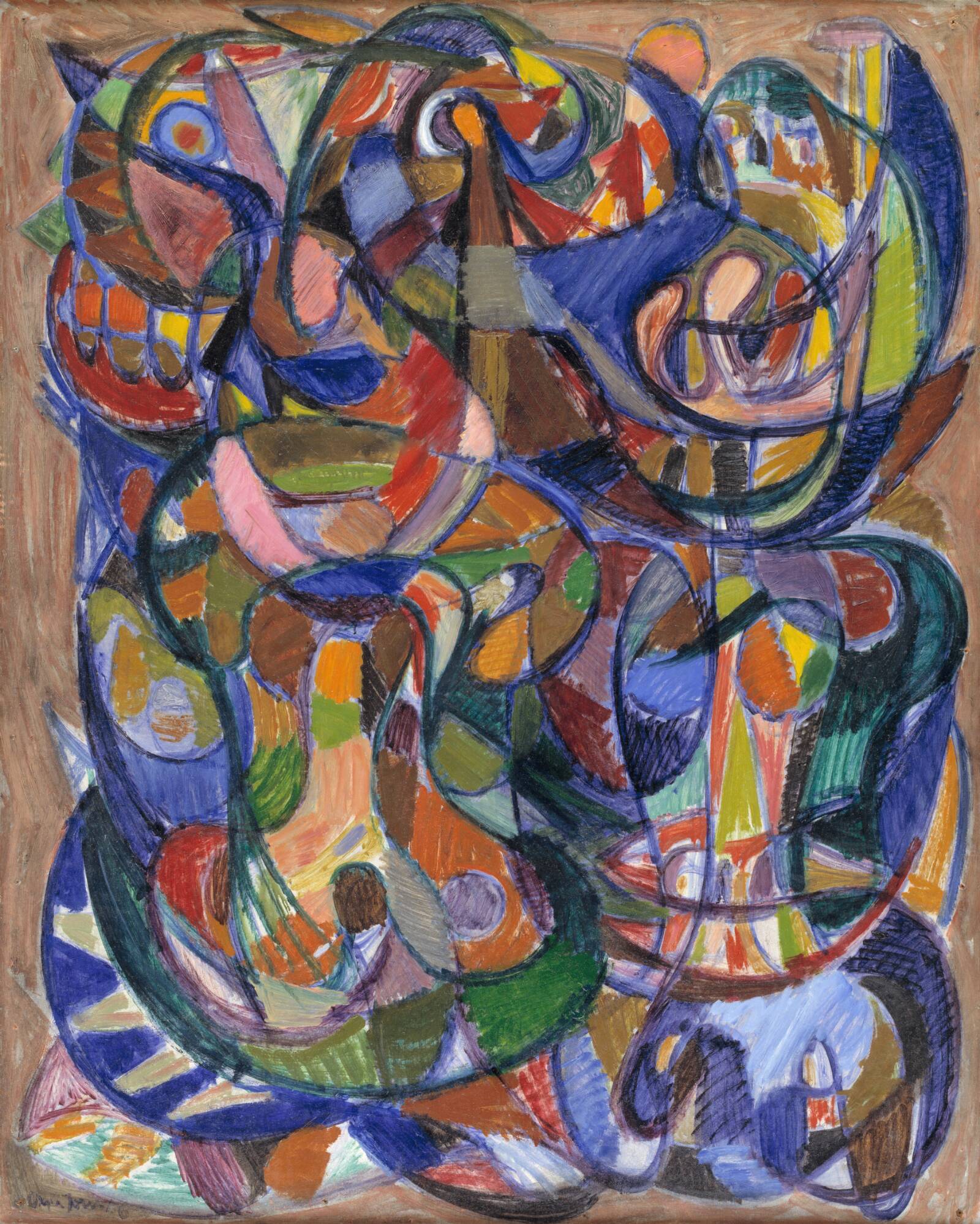Saxnäs, Asger Jorn, 1946