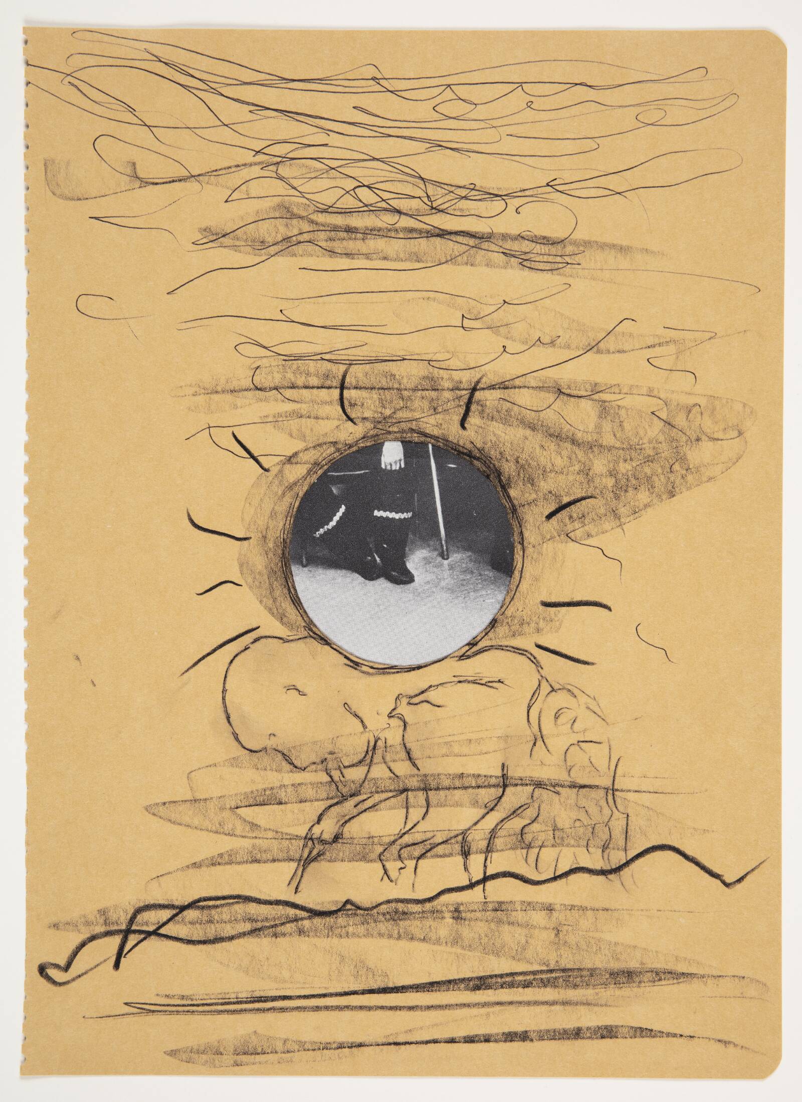 Uden titel (Aerial), David Shrigley, 1998
