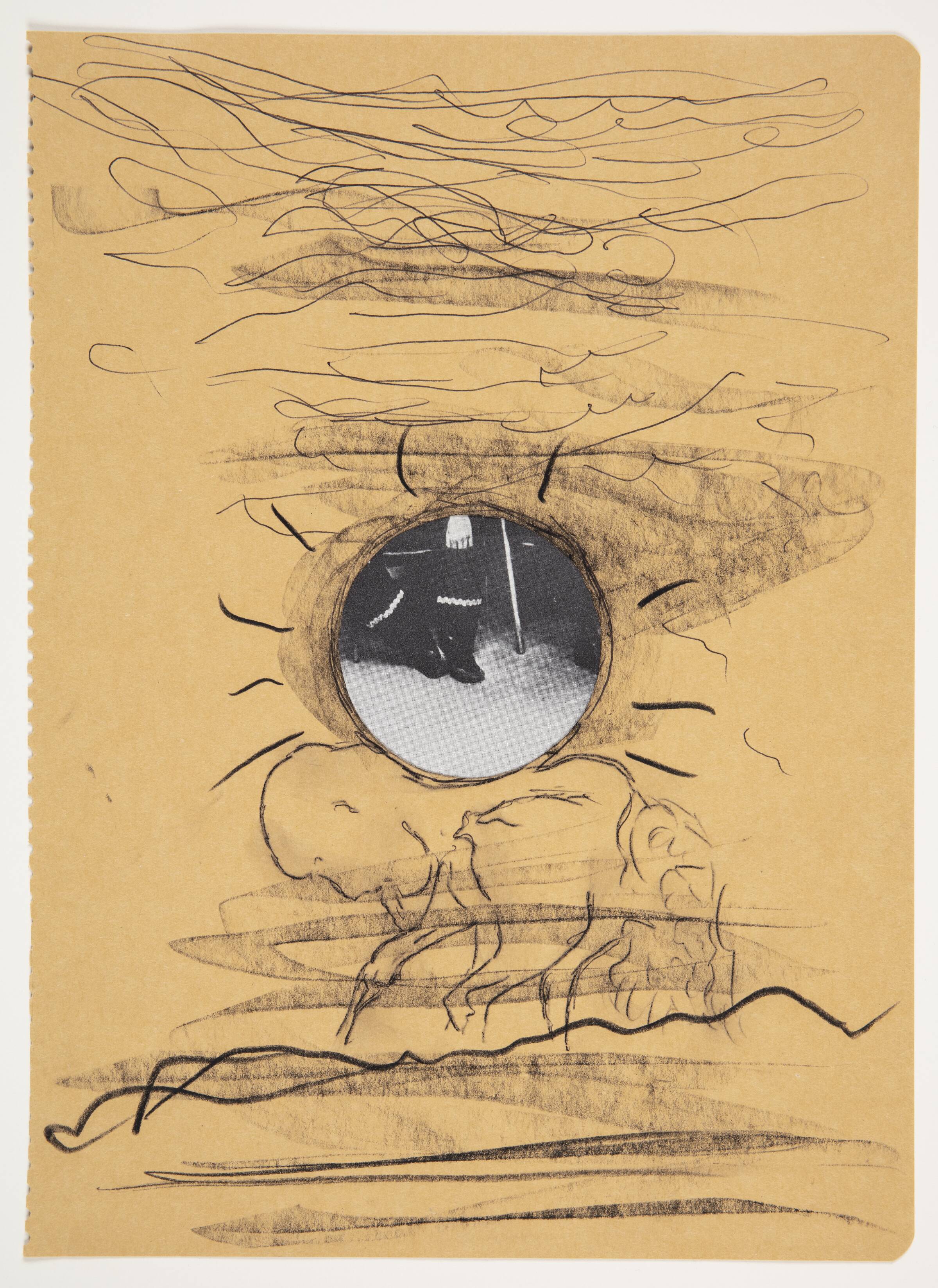 Uden titel (Aerial), David Shrigley, 1998