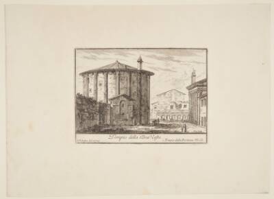 Tempel for gudinden Vesta. 1. Tempel for Fortuna Virile