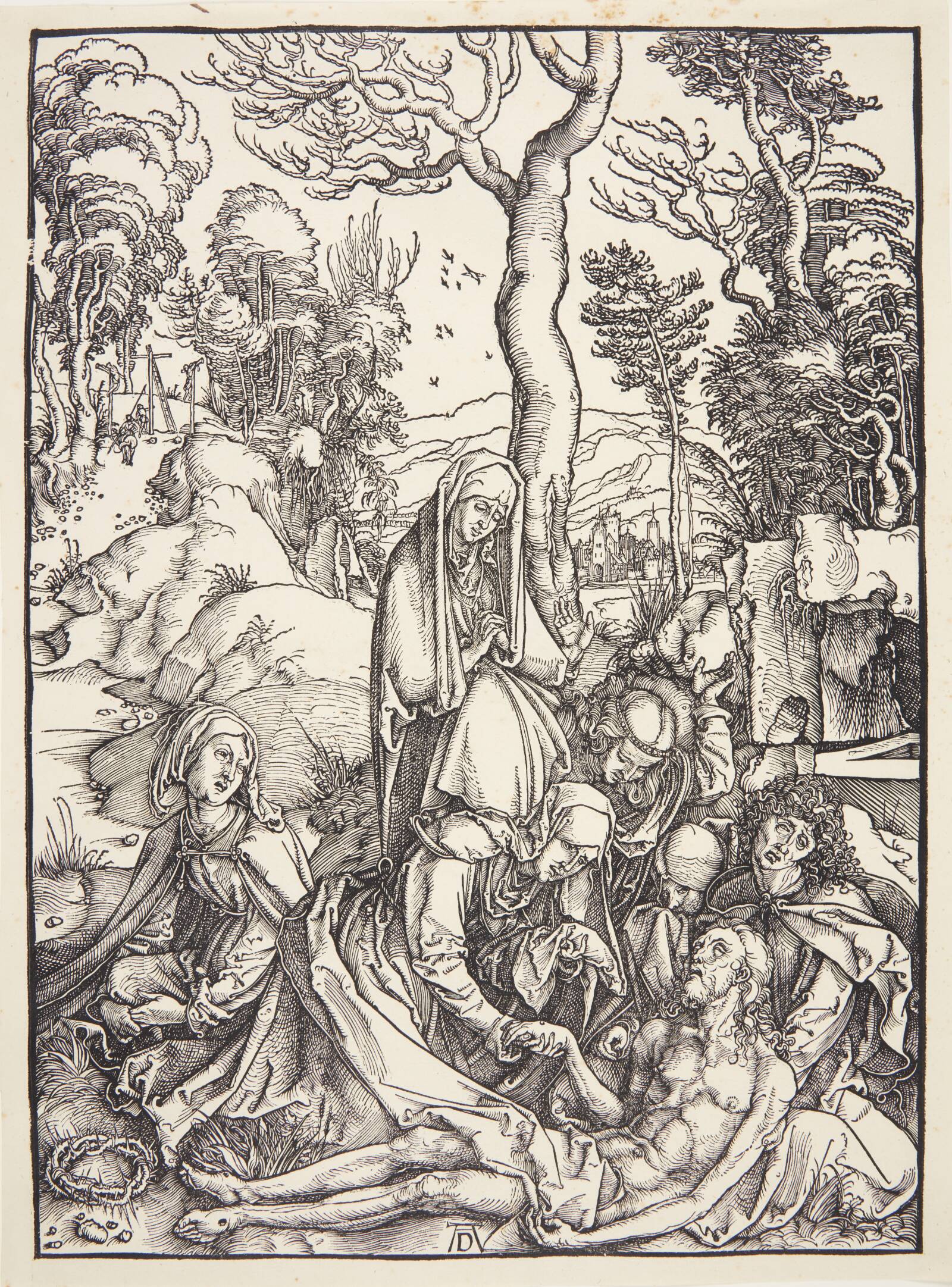 Begrædelsen, Albrecht Dürer, 1496-1499