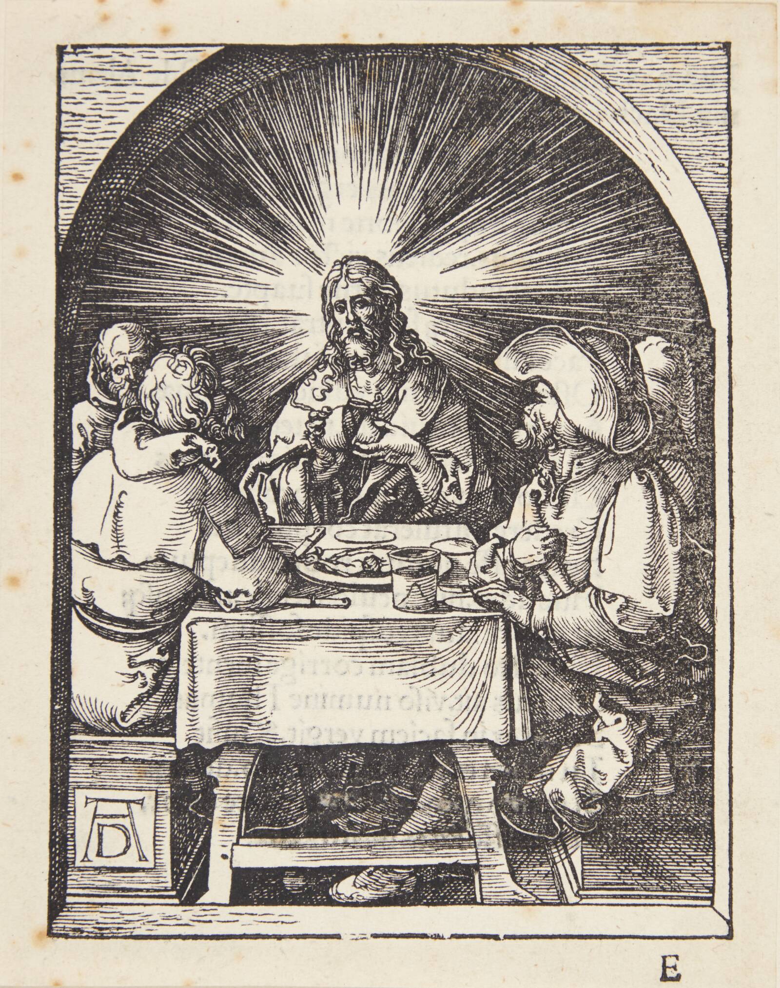 Kristus i Emmaus, Albrecht Dürer, 1508-1511