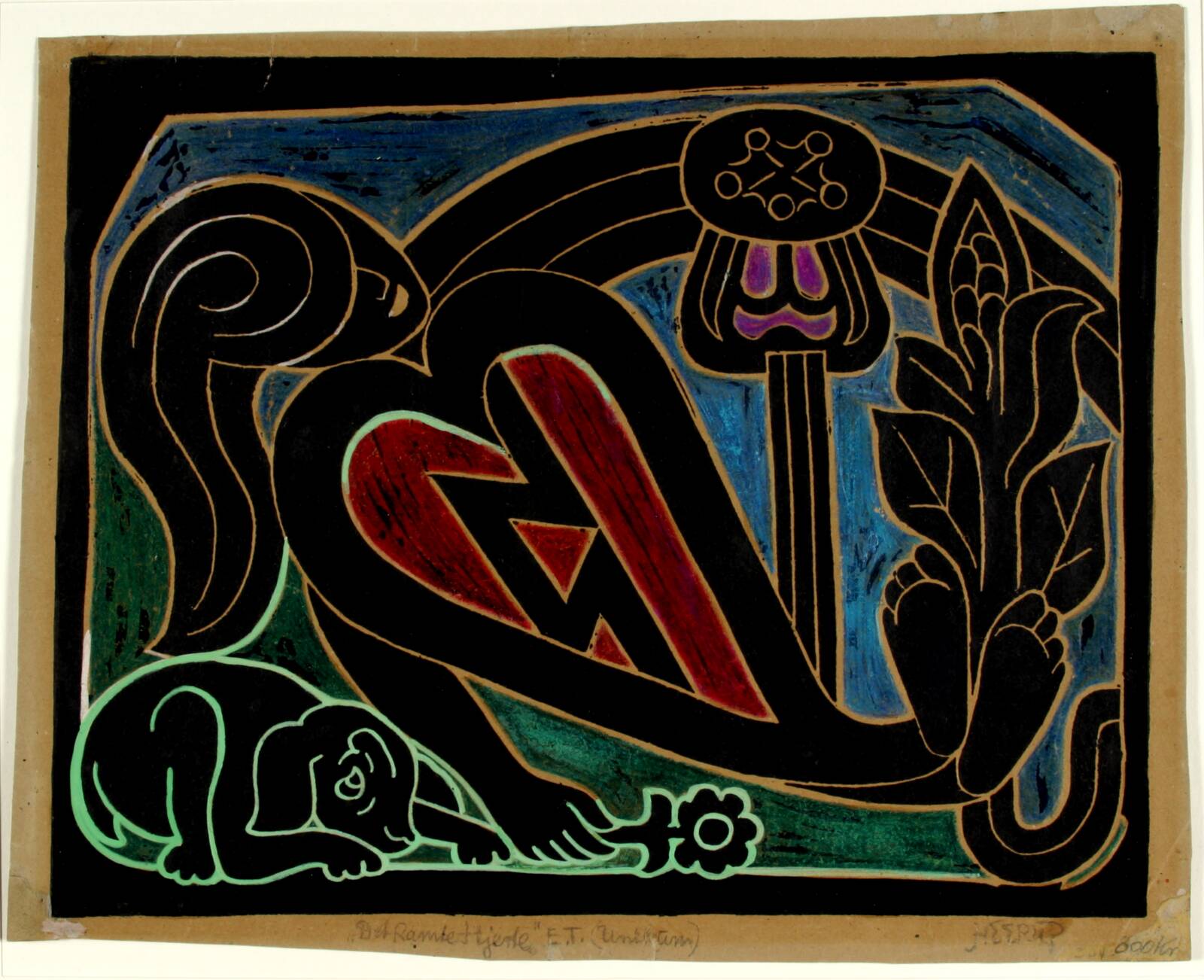 Det Ramte Hjerte, Henry Heerup, 1960