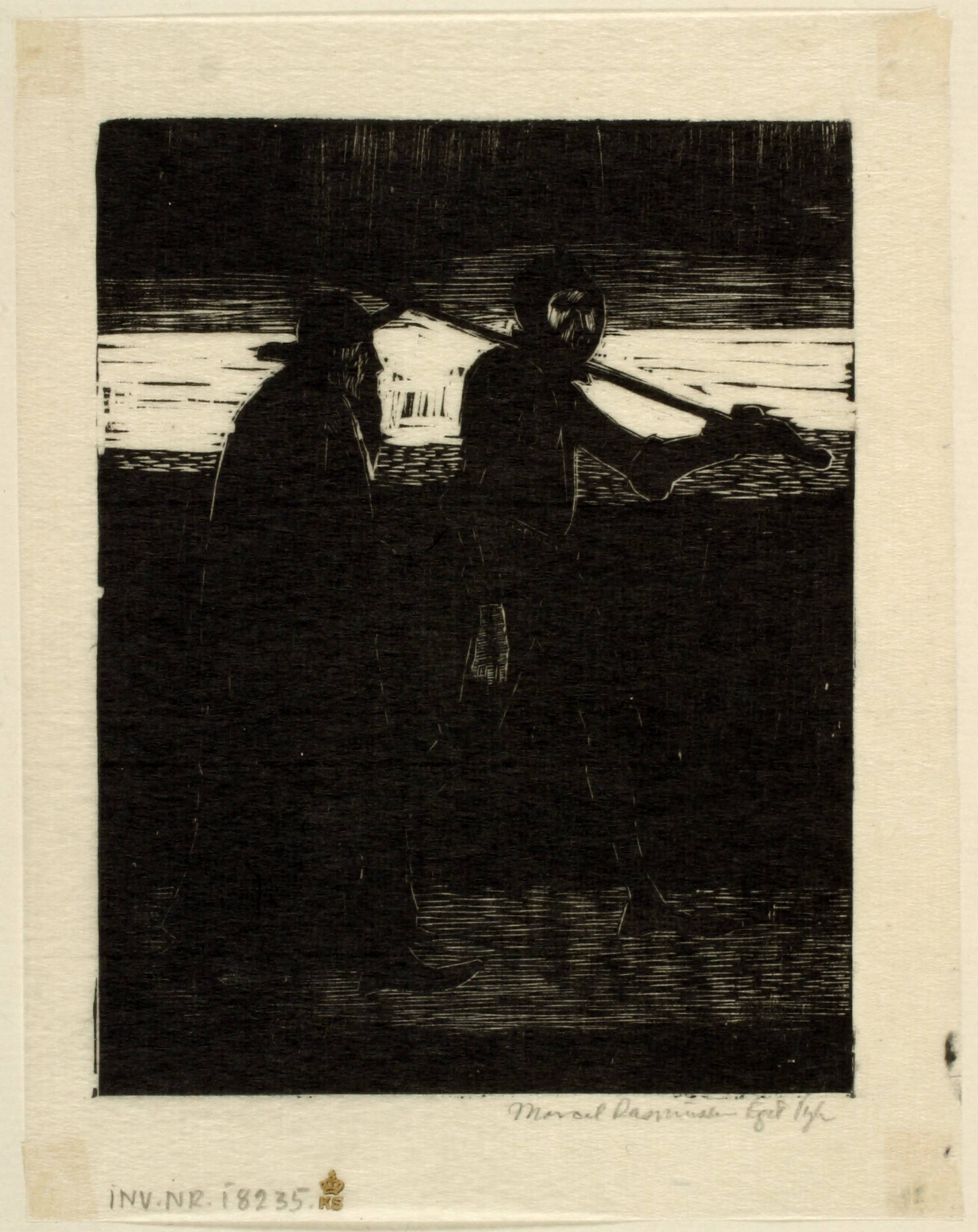 "Kristen" i "Dødsskyggens dal", Marcel Rasmussen, 1948