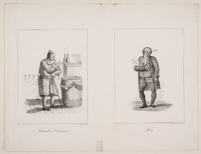 To illustrationer til C. M. Bellman "Fredmans Sånger"