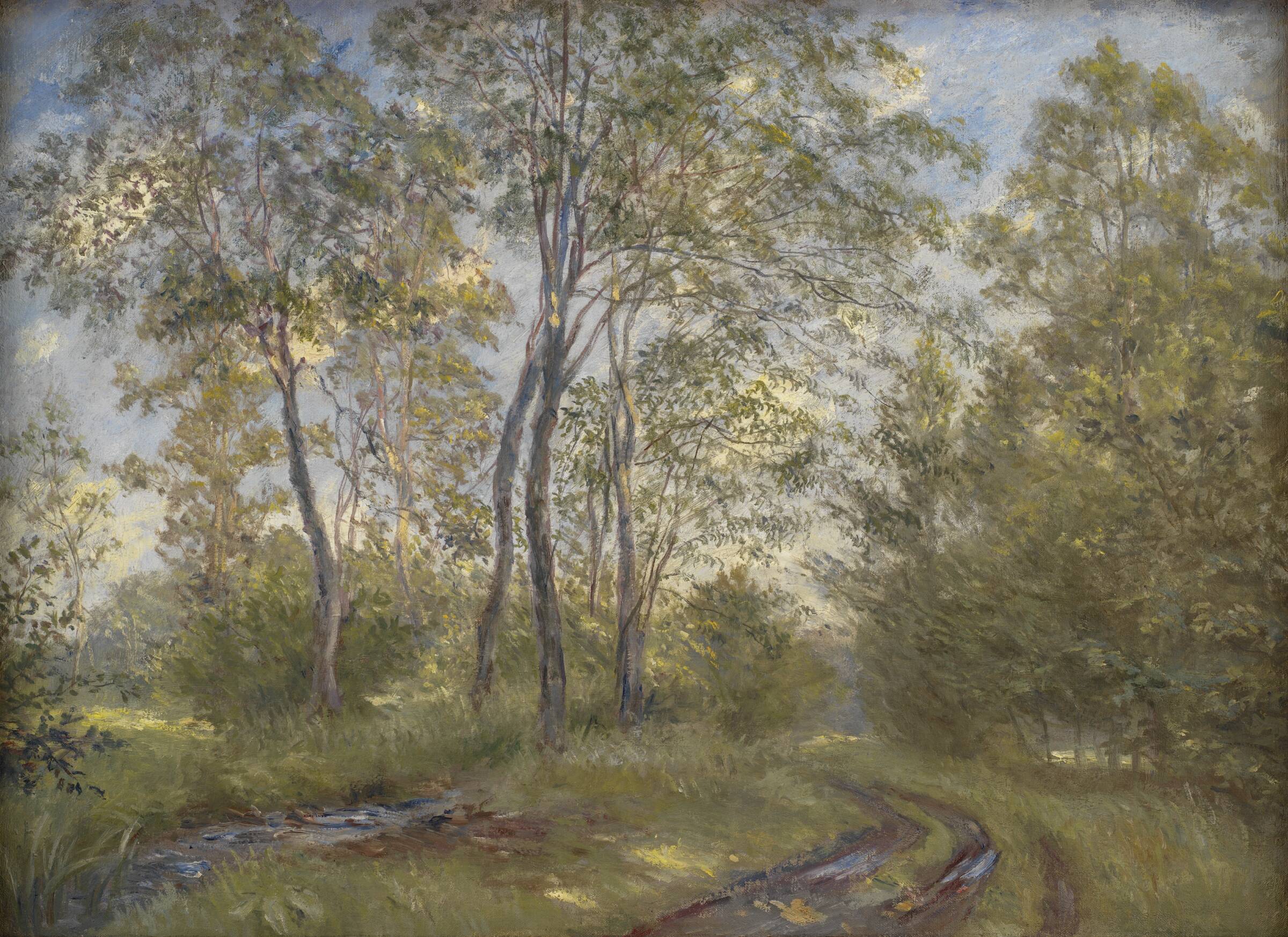 Ved Sorteåen. Meilgård, Theodor Philipsen, 1894